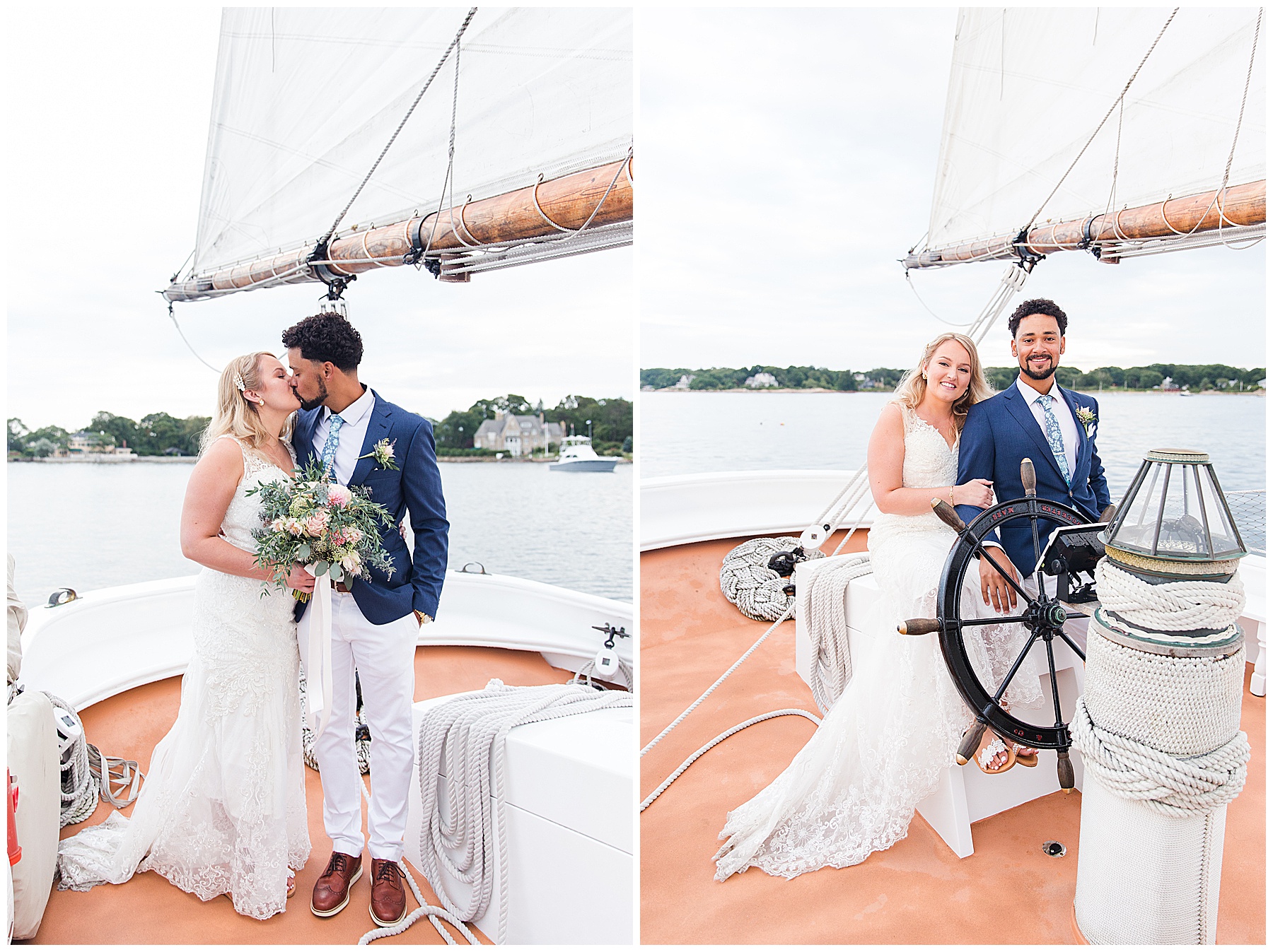 Boat Wedding Photos
