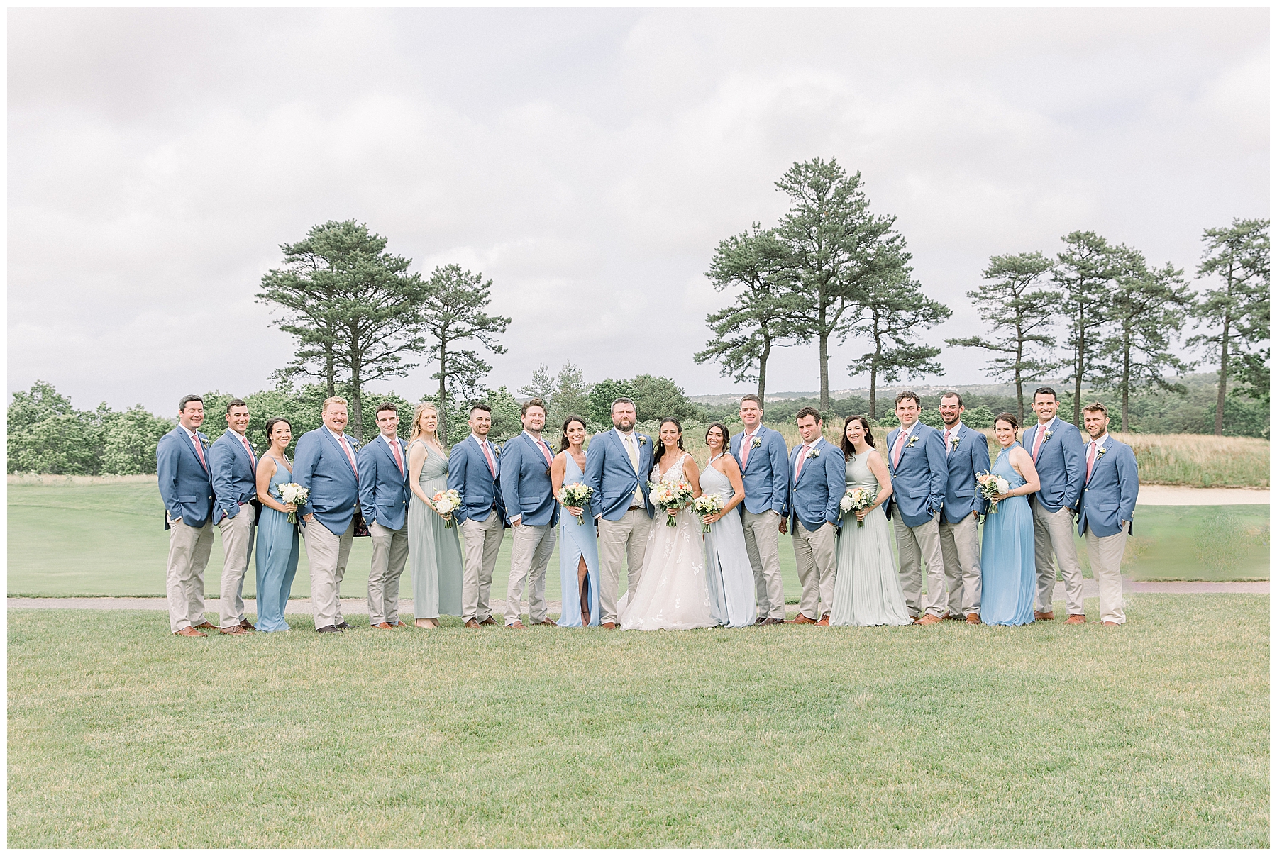 Bridal party by MA Wedding Photographer Stephanie Berenson