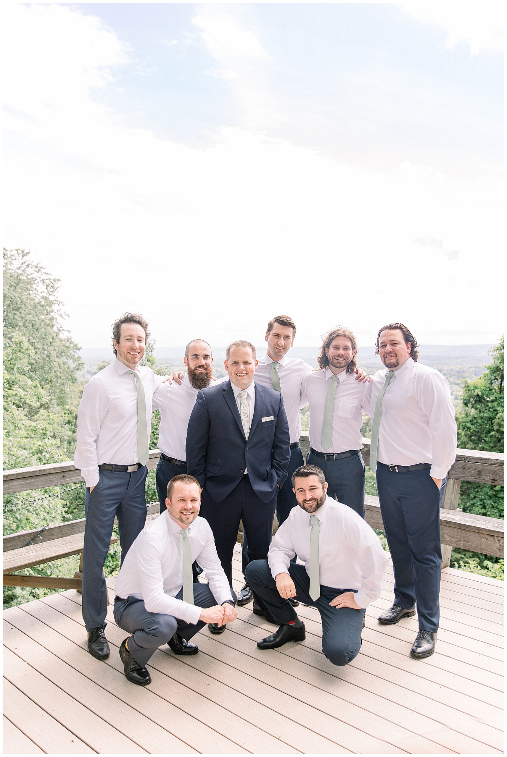 groomsmen at Ct wedding
