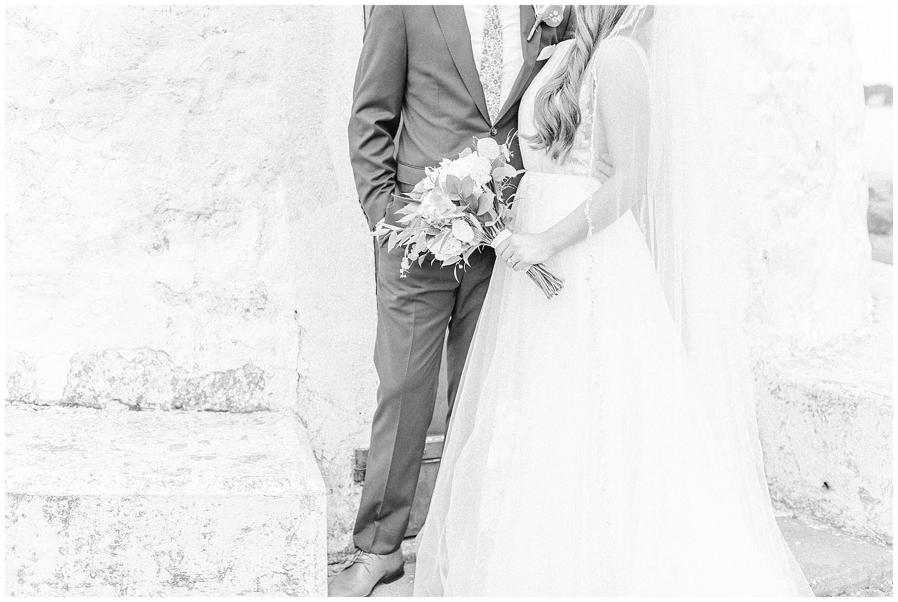 wedding details of bride and groom