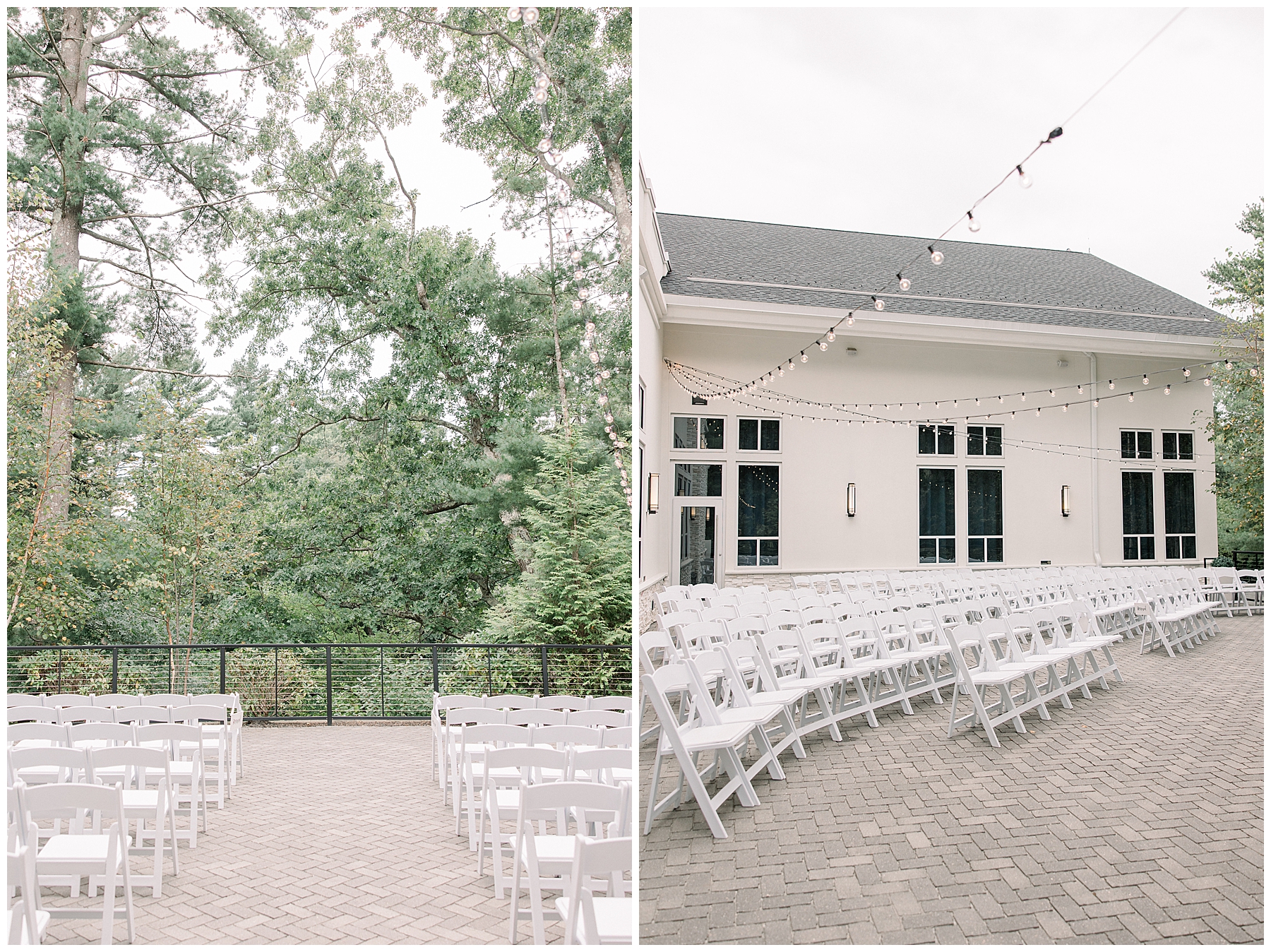 Lakeview Pavilion wedding ceremony in MA