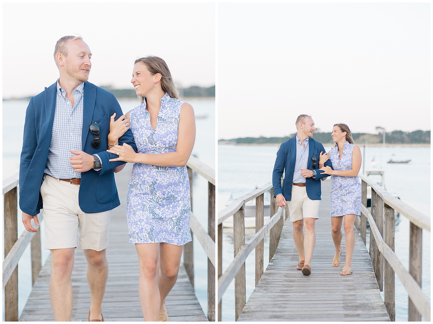 Cape Cod Engagement Session at Wequassett Resort and Golf Club 