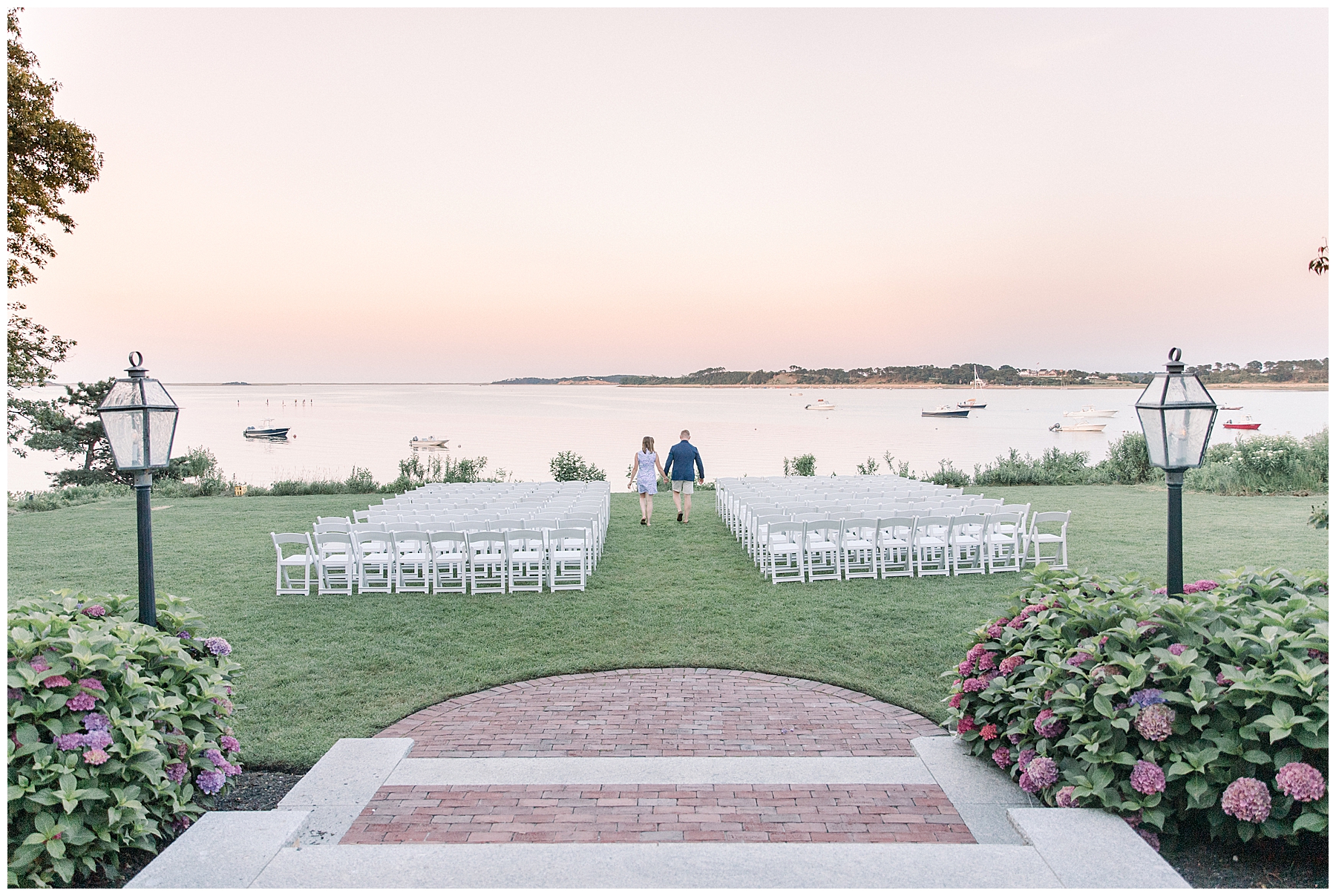Cape Cod Engagement Session at Wequassett Resort and Golf Club