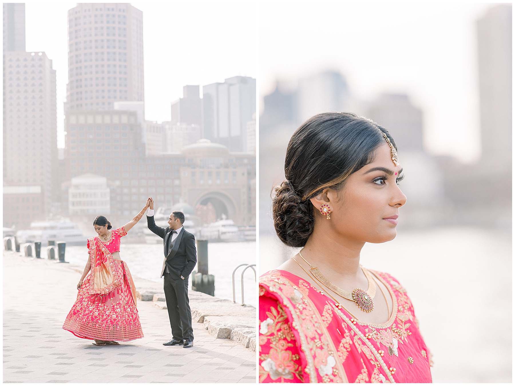 Epic wedding photos from Boston MA Indian Wedding at Lakeview Pavilion 