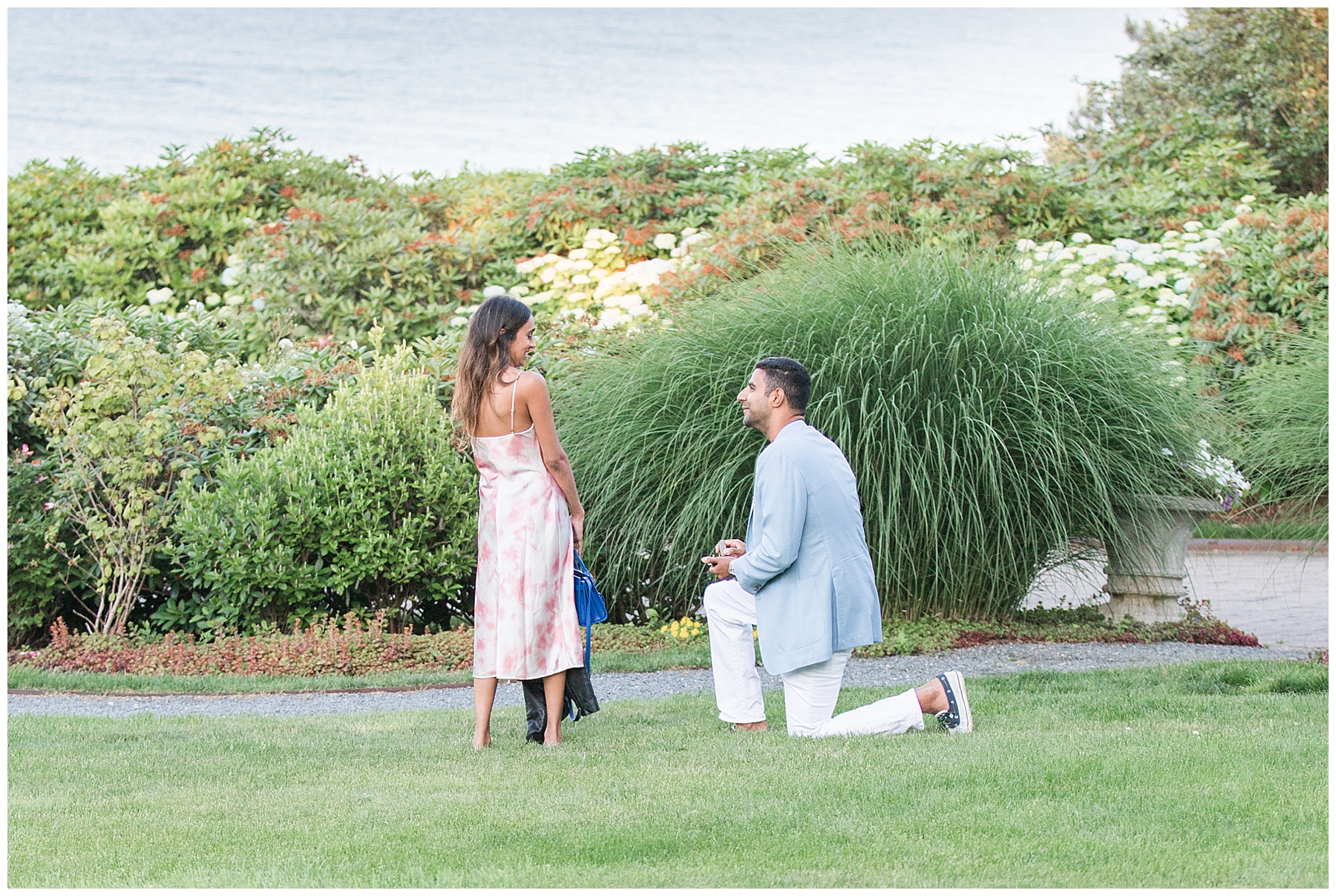 Newport proposal at The Chanler in Rhode Island