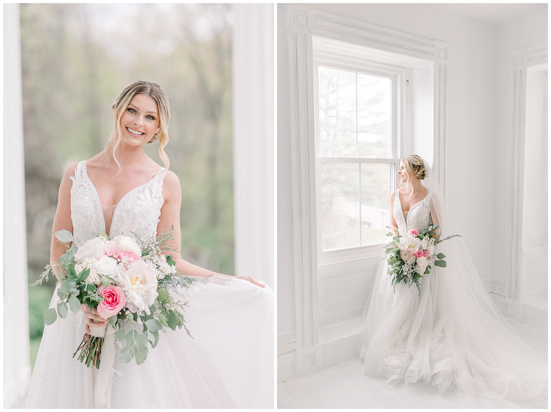 Light and airy Spring Elegance Wedding editorial 