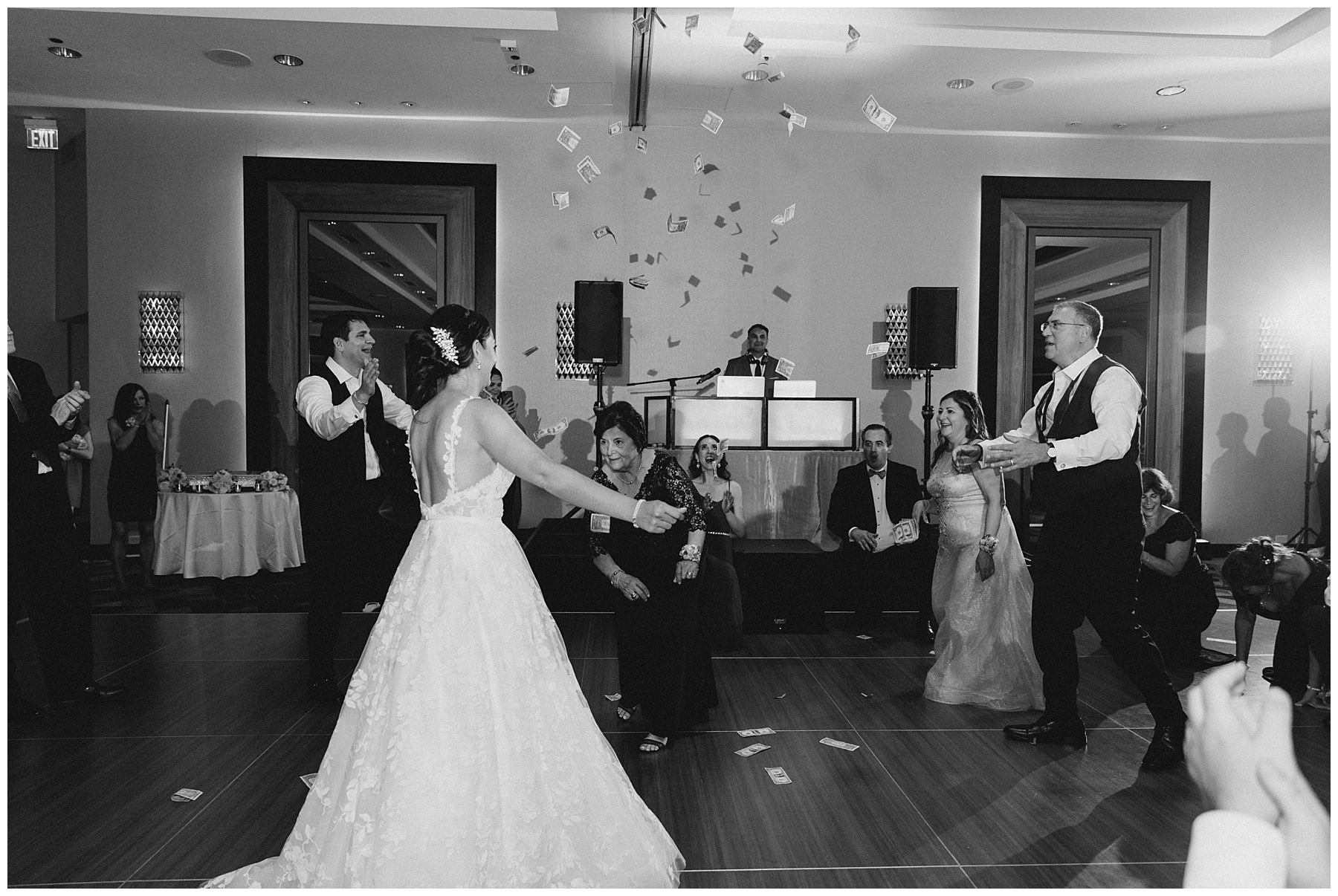 classic greek dances at wedding reception