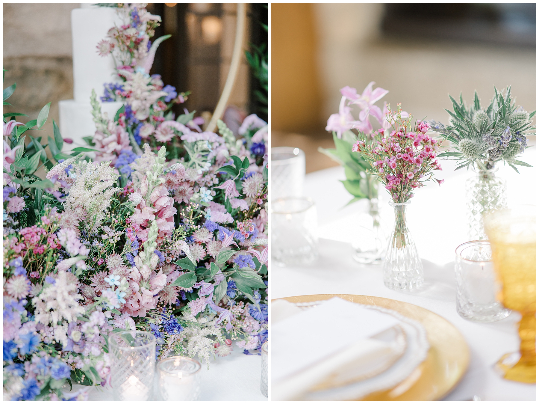 Dreamy Scotland in the Spring inspired Willowdale Estate Wedding