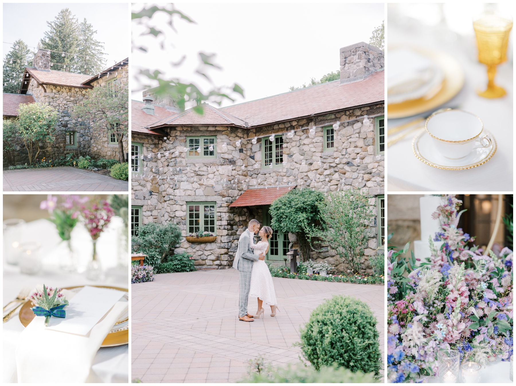 Dreamy Scotland in the Spring inspired Willowdale Estate Wedding 