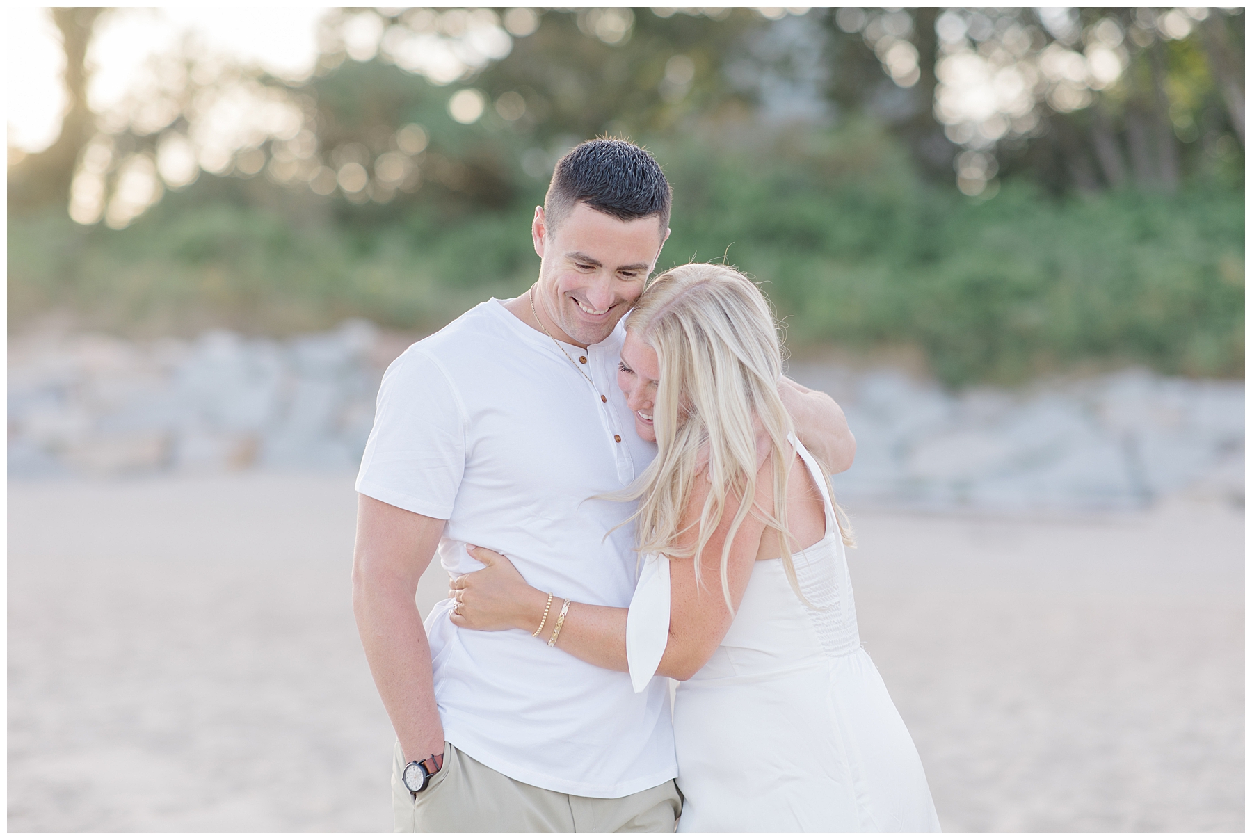 Timeless Beach Engagement Session