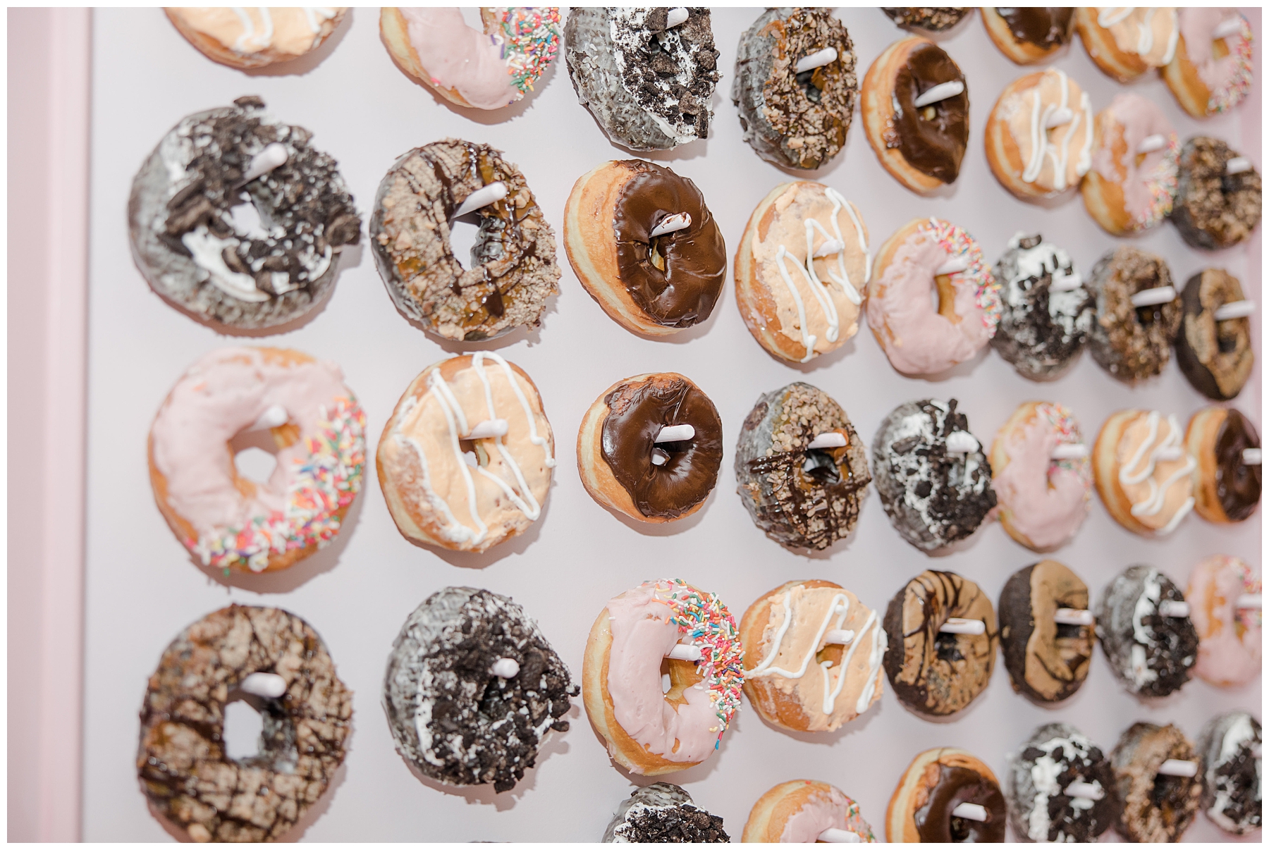 donuts from Romantic Boston Wedding at The Langham