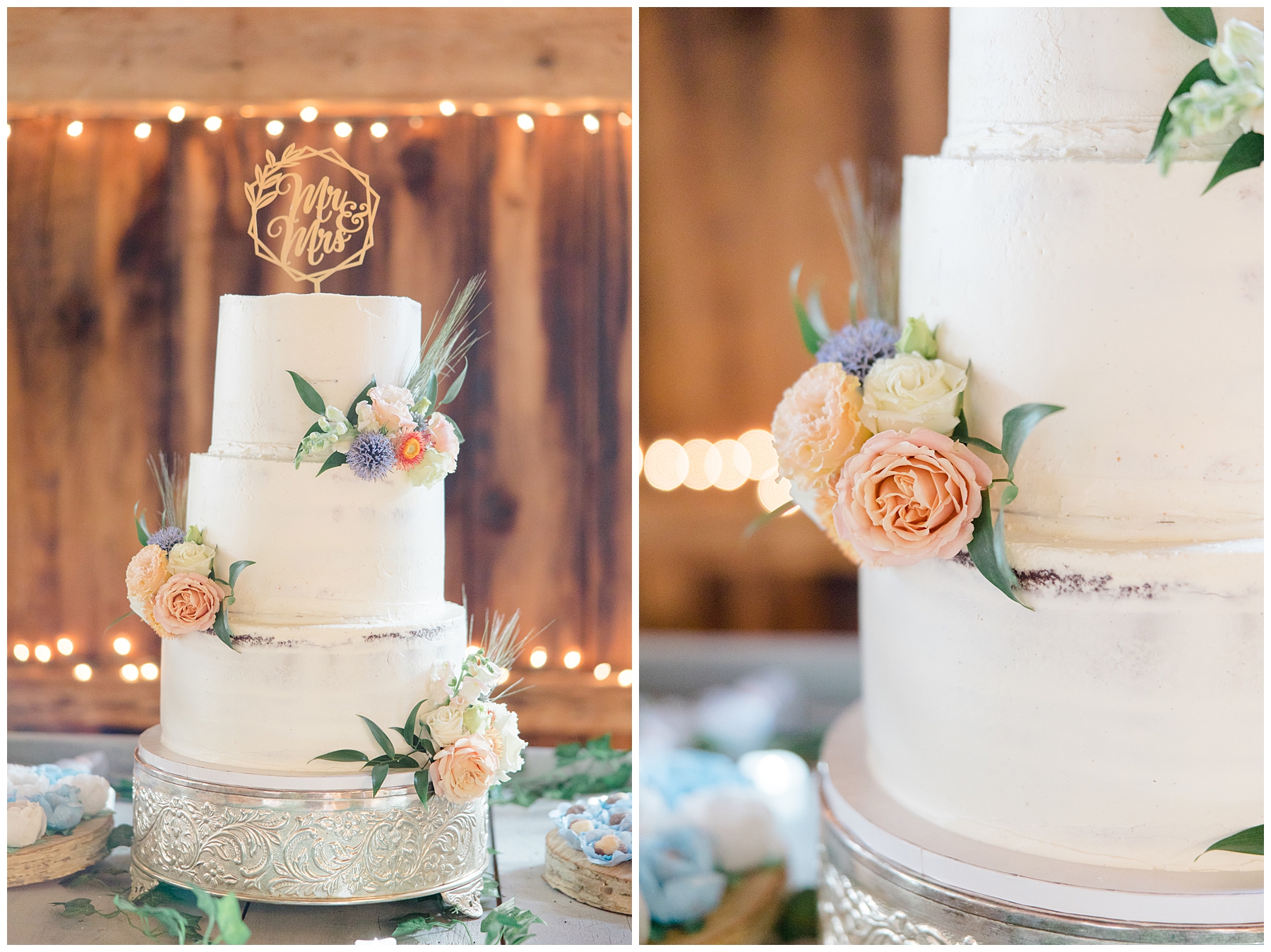 beautiful three tierd wedding cake