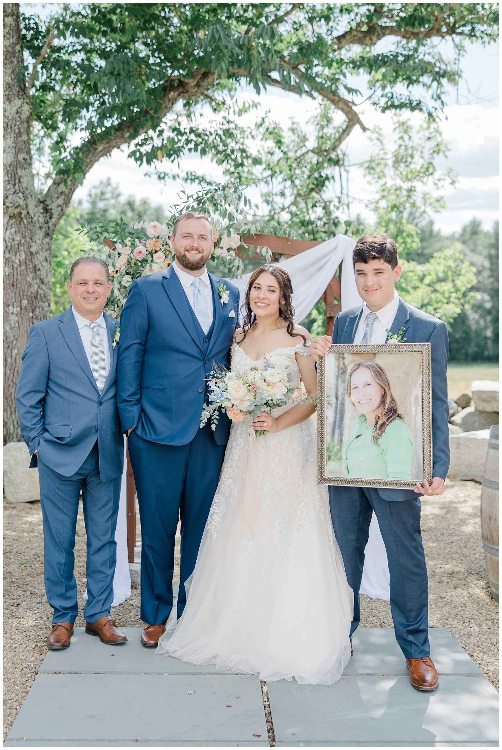 family wedding portraits 