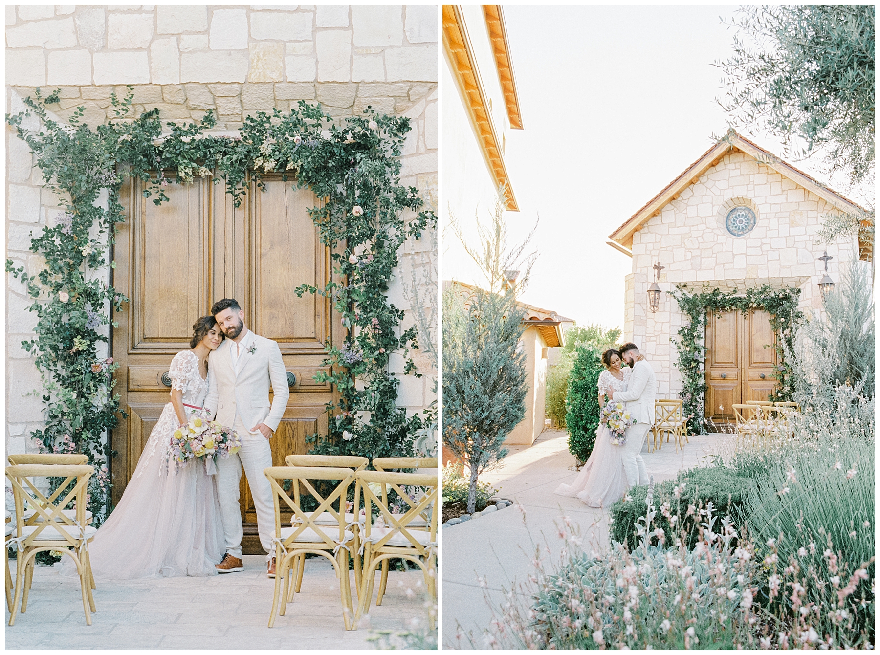 enchanting wedding at Allegretto Vineyard Resort Wedding in Paso Robles, CA