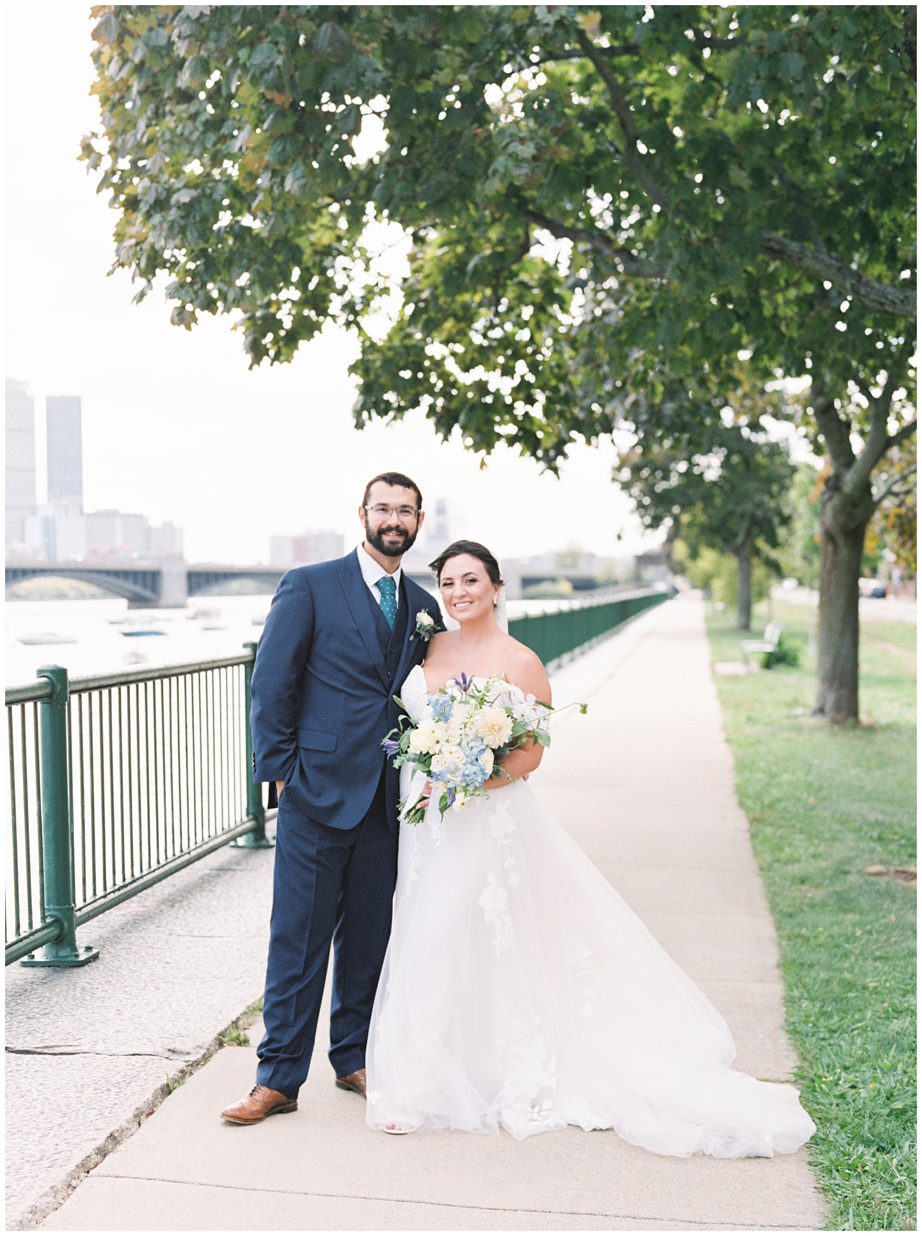wedding portraits by Boston wedding photographer Stephanie Berenson Photography 