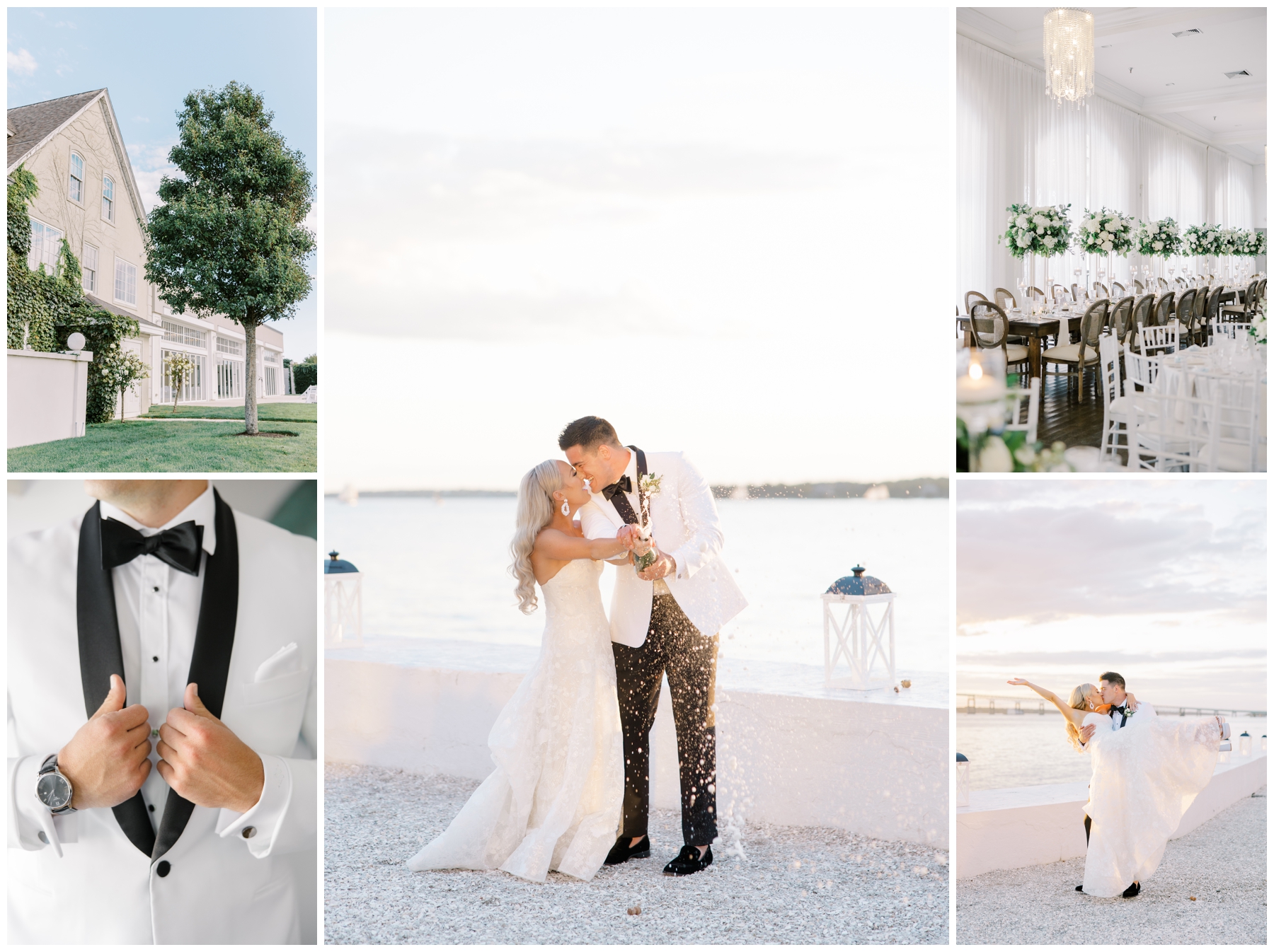 Newport Wedding Photographer Stephanie Berenson captures Elegant Belle Mer Wedding in Newport, RI