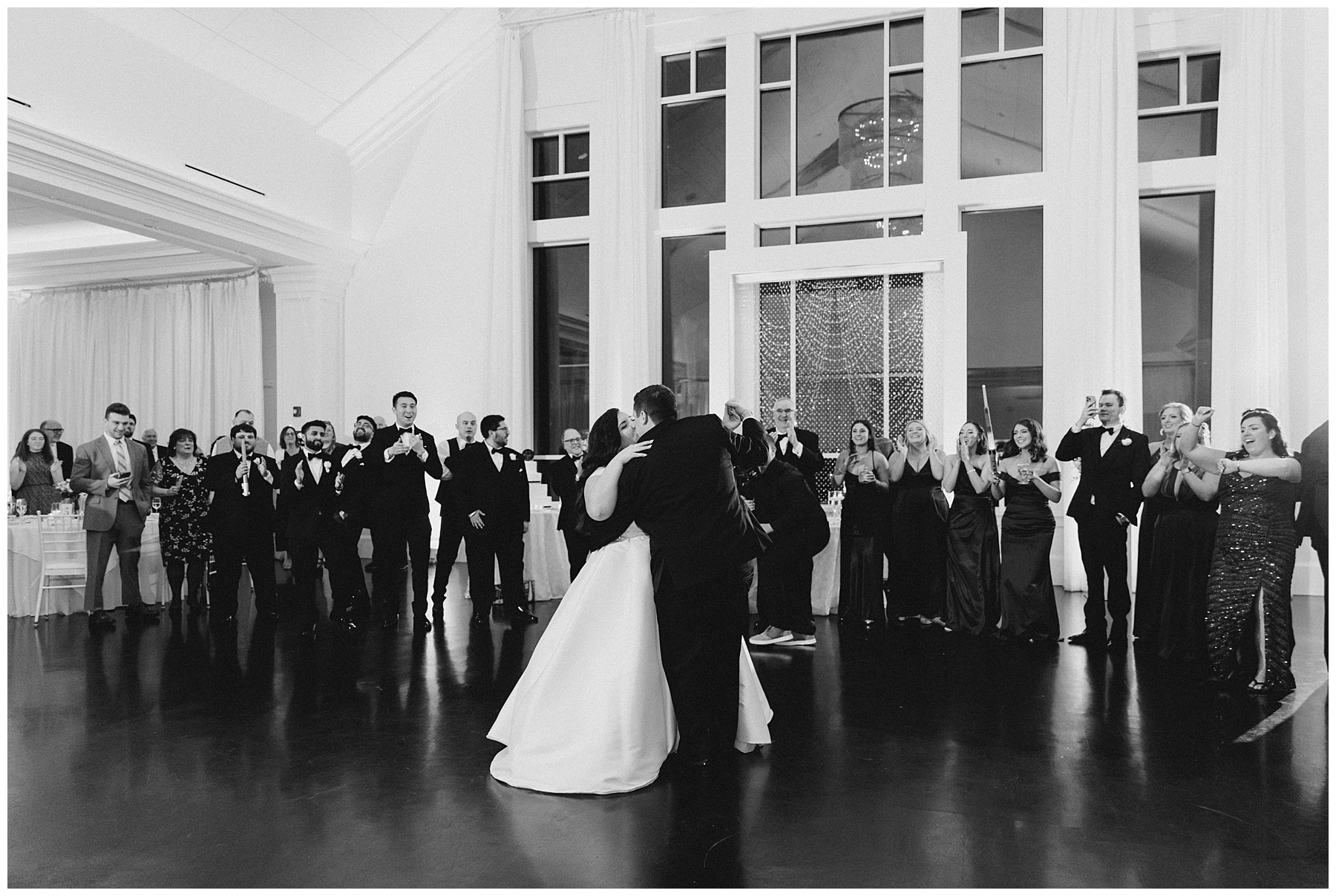 first dance as husband wife photographed by Boston wedding photographer Stephanie Berenson