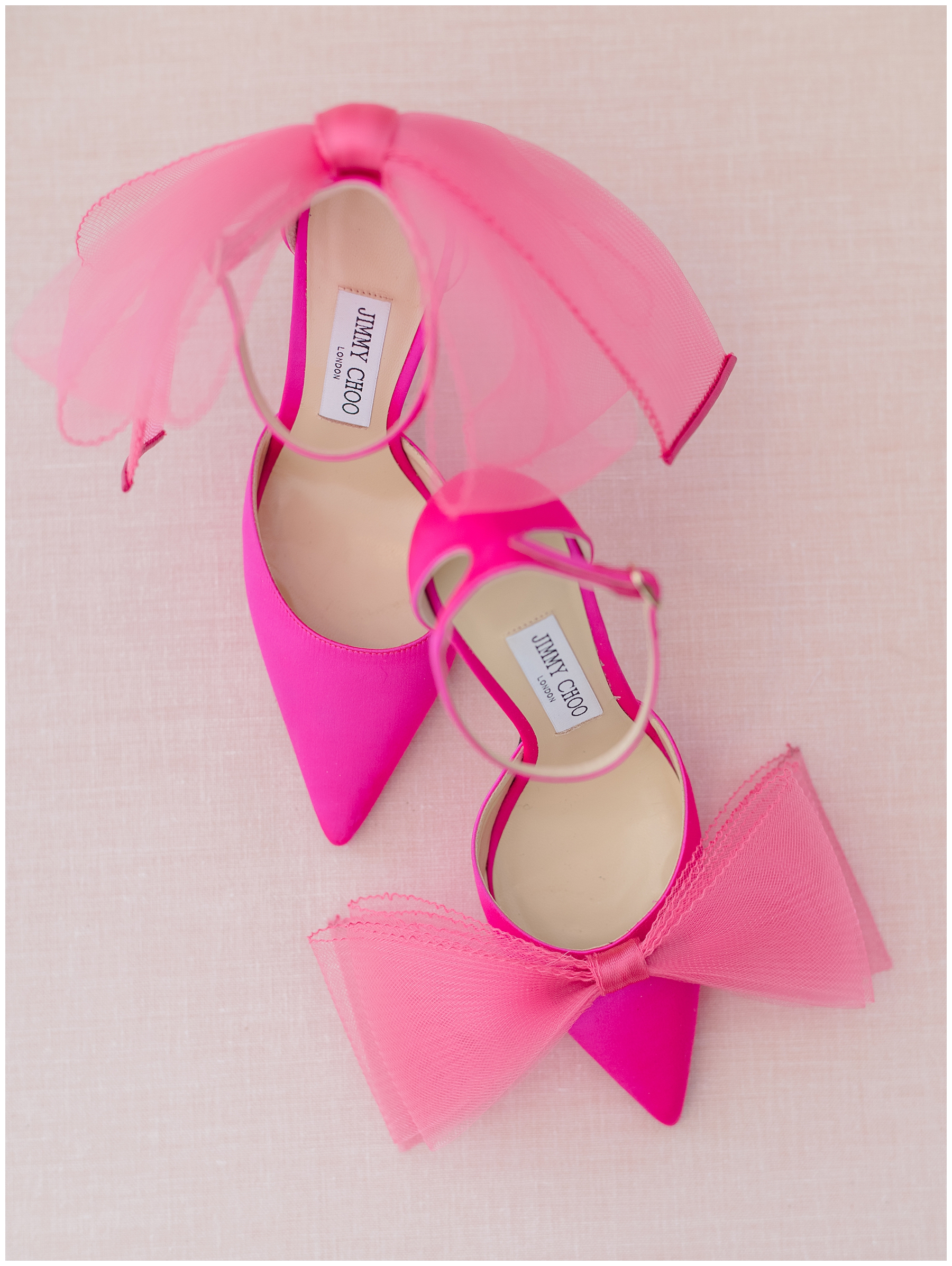 pink Jimmy Choo shoes