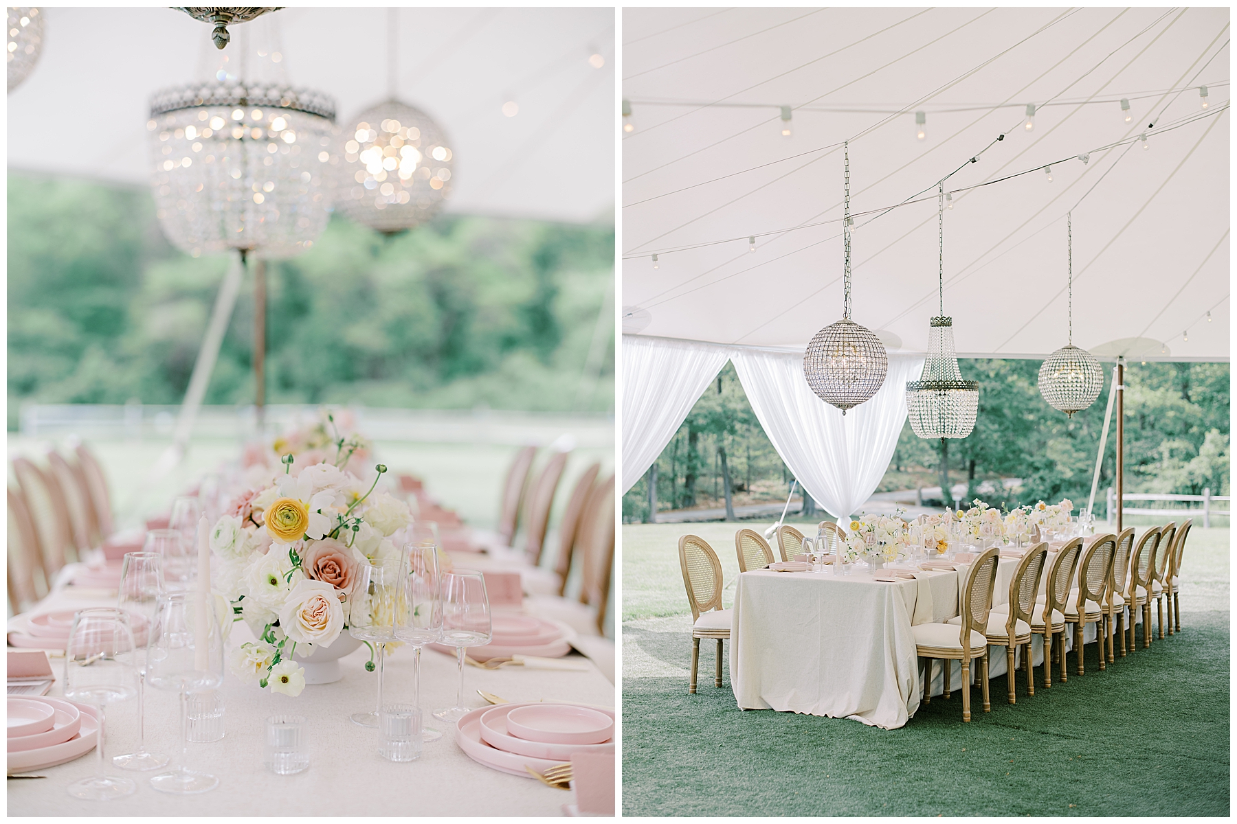 elegant tablescapes and floral centerpieces 