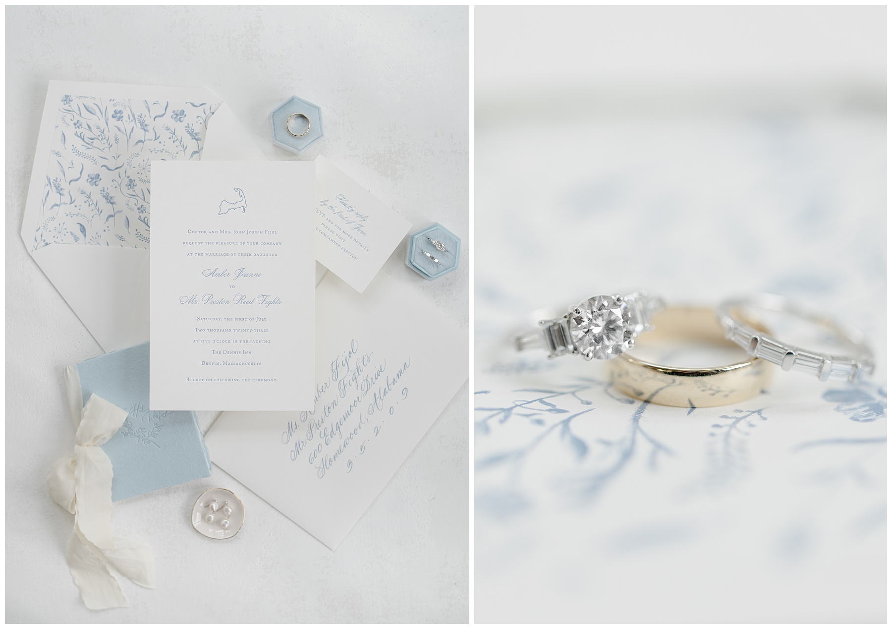 Dreamy Cape Cod Wedding details 