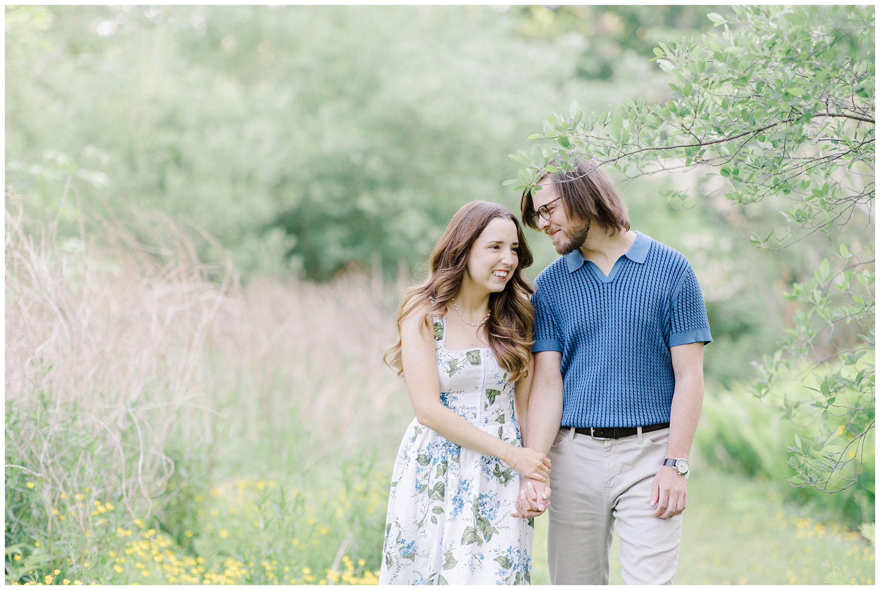 nature inspired engagement session