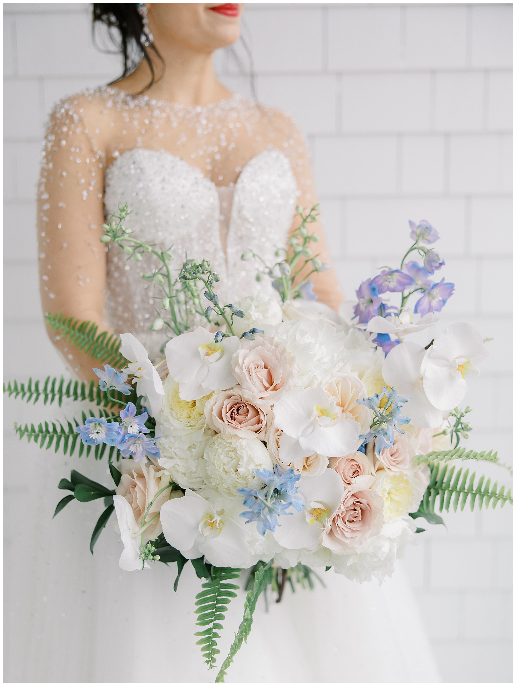 Elevated Coastal Bridal bouquet 