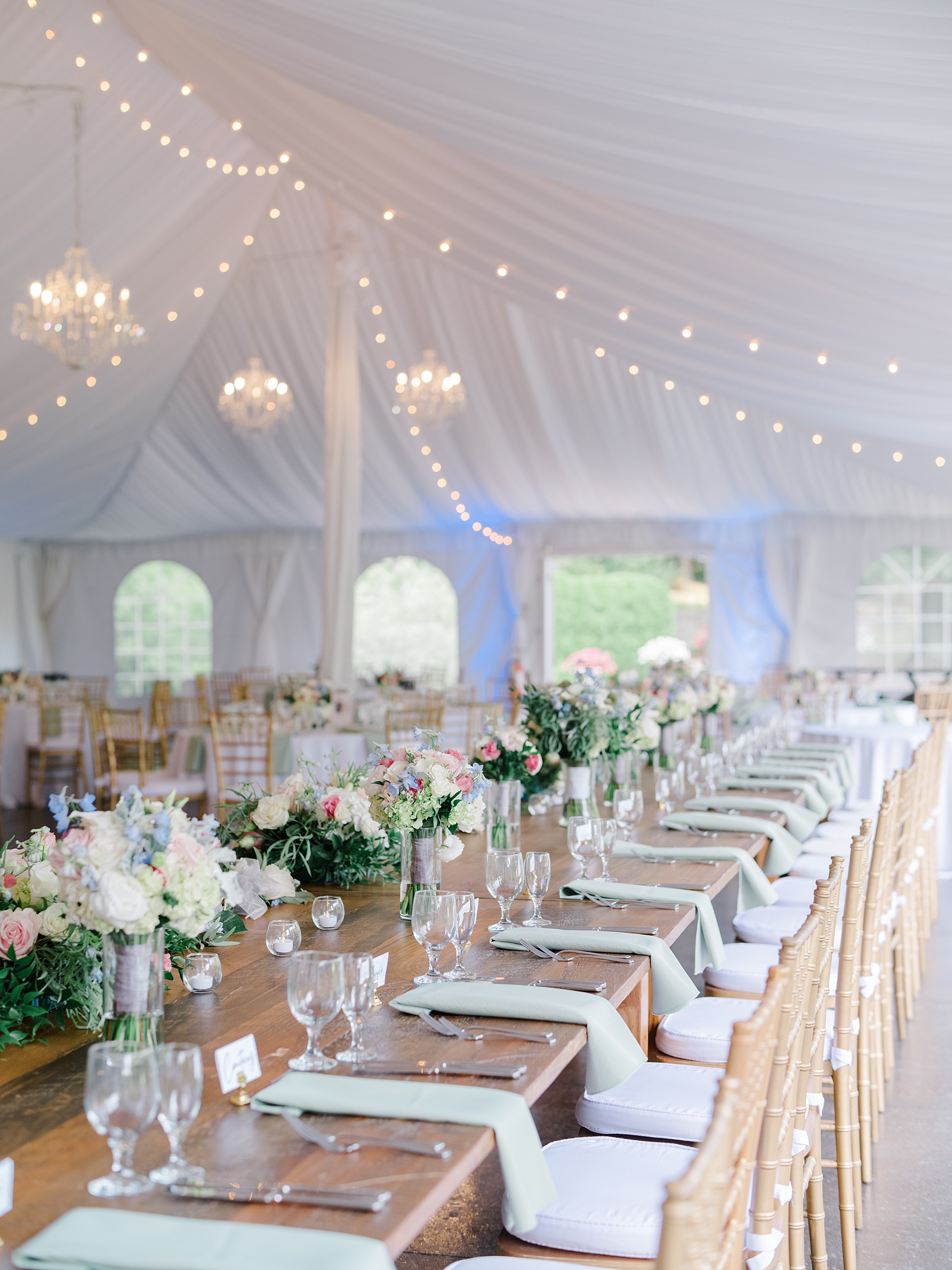 timeless tented reception at Lake Pearl in Wrentham MA