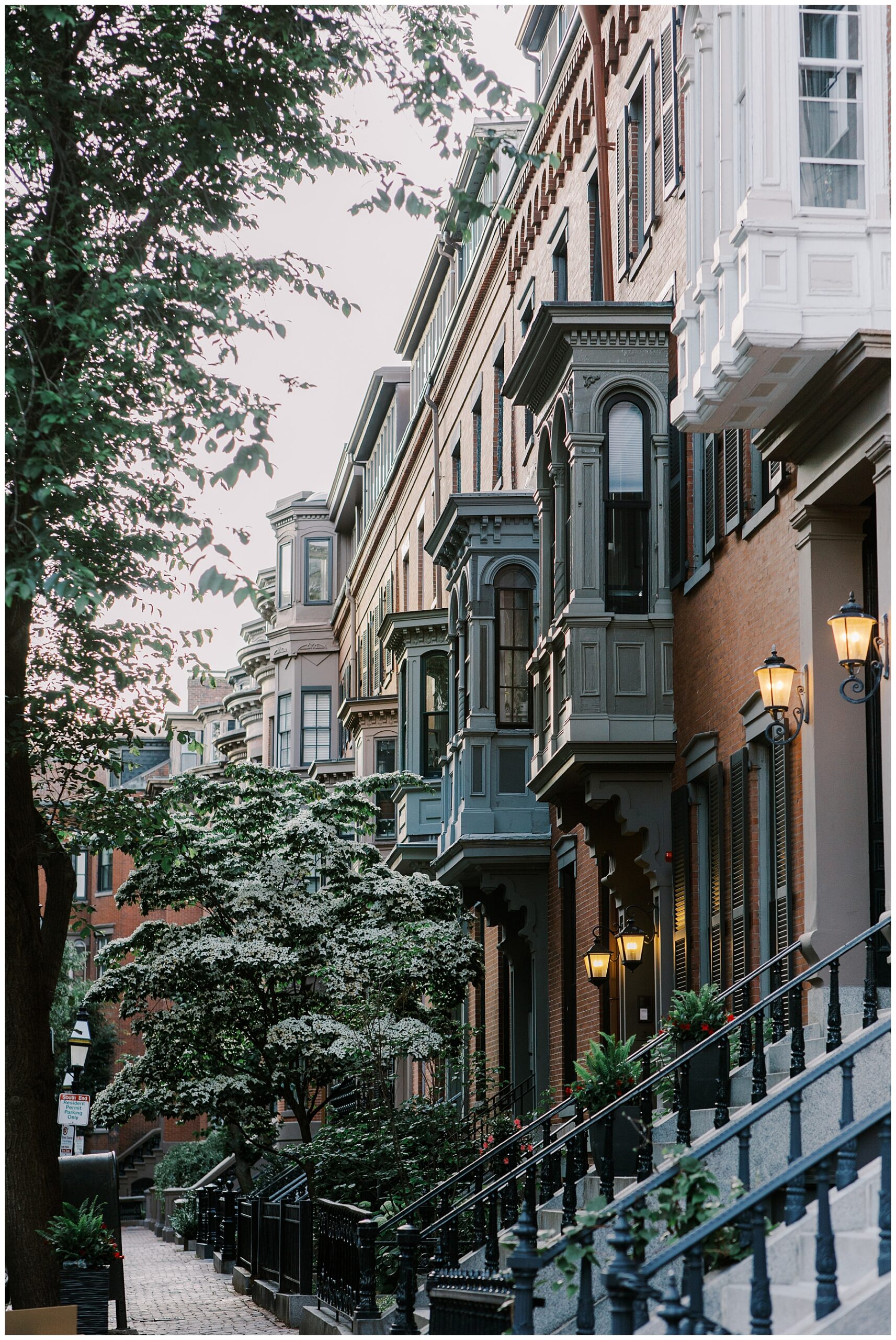 charming Brownstones in South End Boston