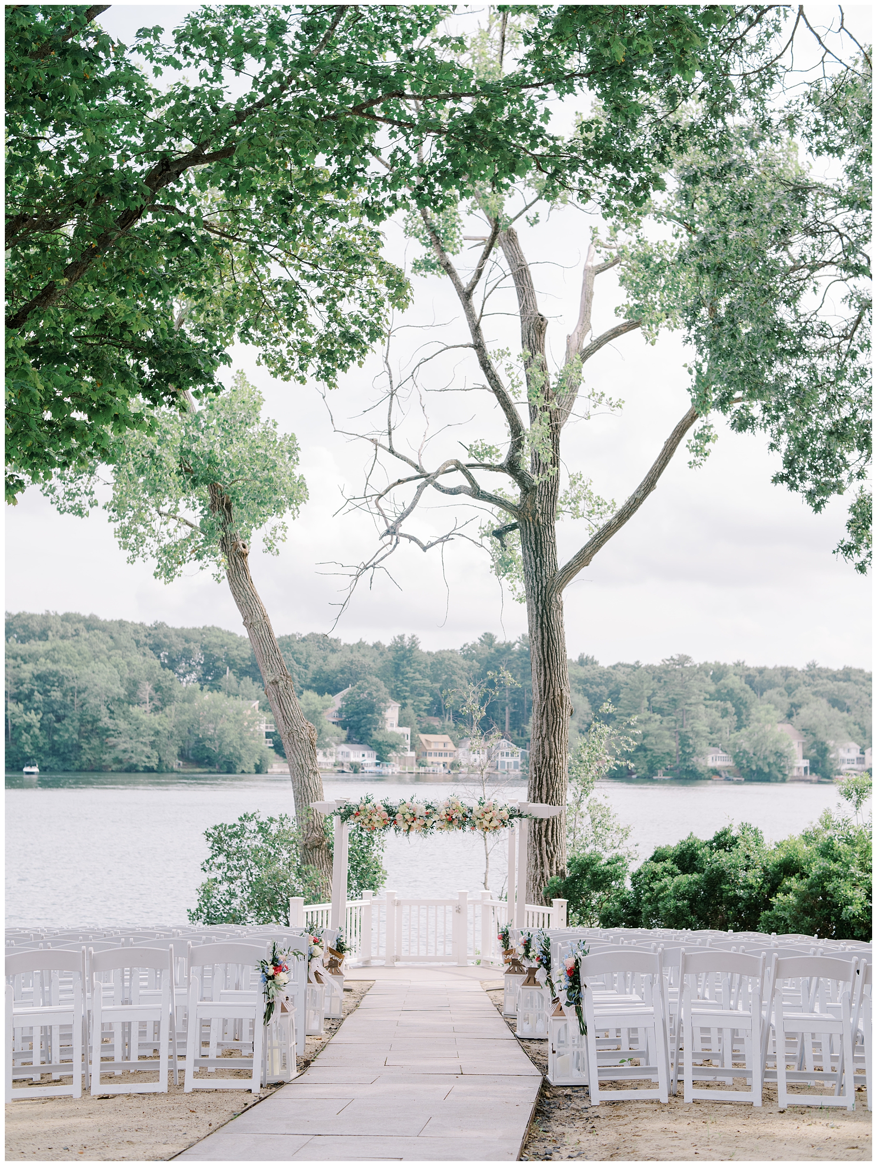 Lake Pearl Wedding ceremony