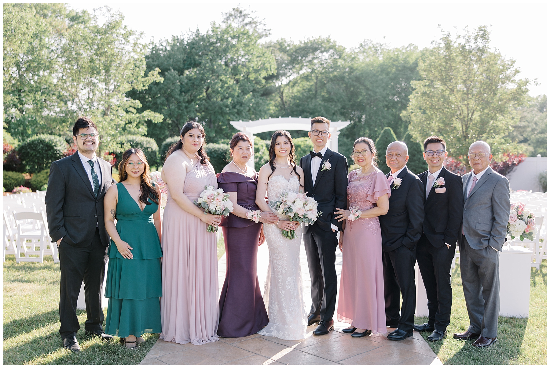family portraits from Timeless and Elegant Summer Wedding 