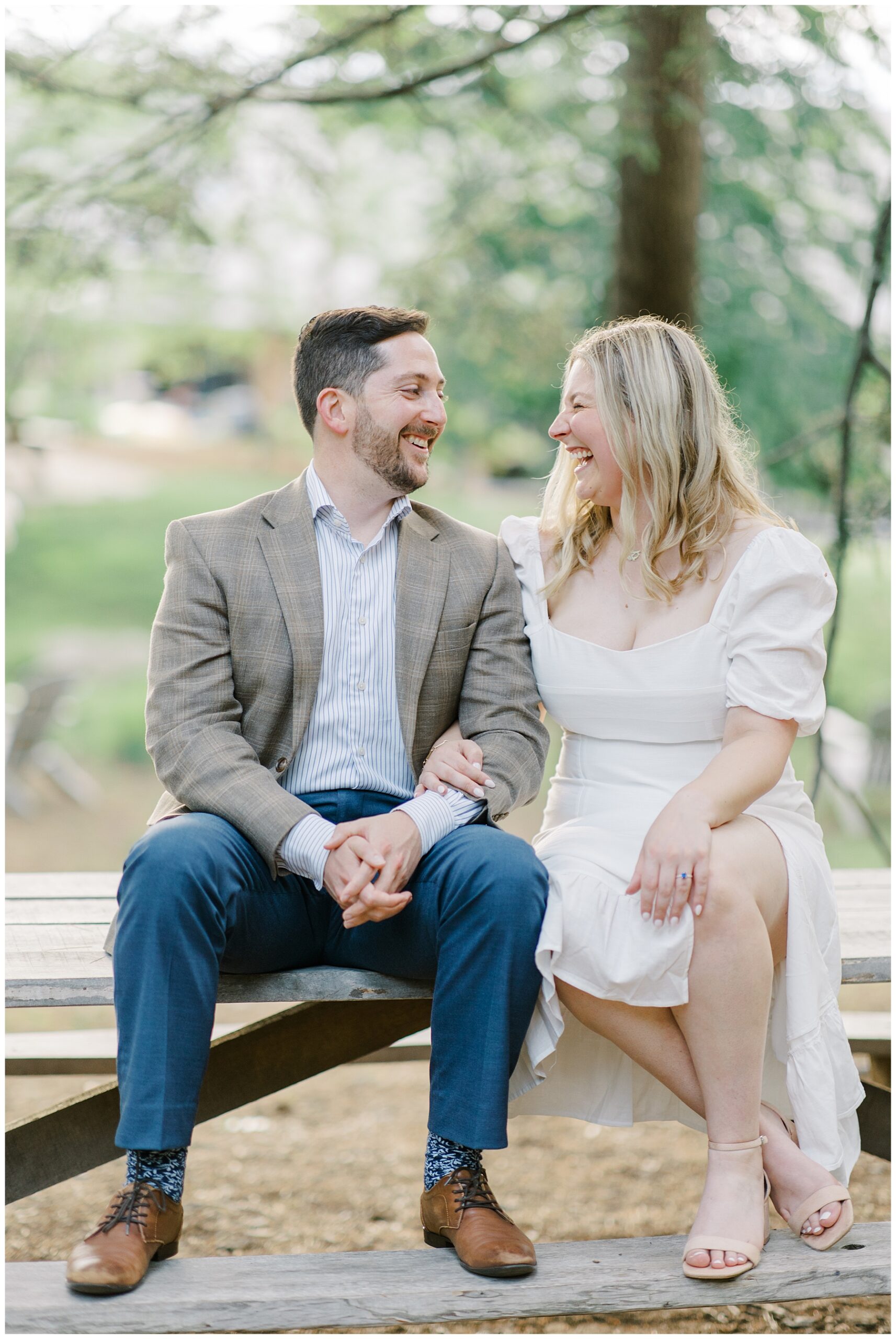 candid couple portraits during Intimate Engagement Session