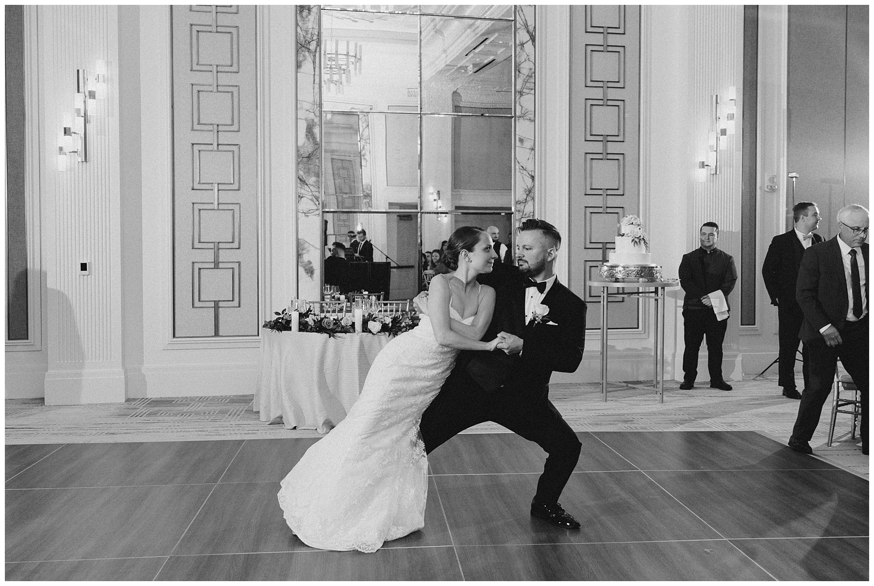 newlyweds first dance as husband and wife 