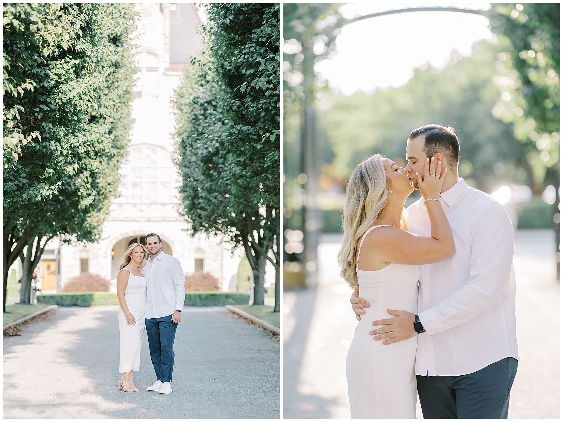 timeless engagement session