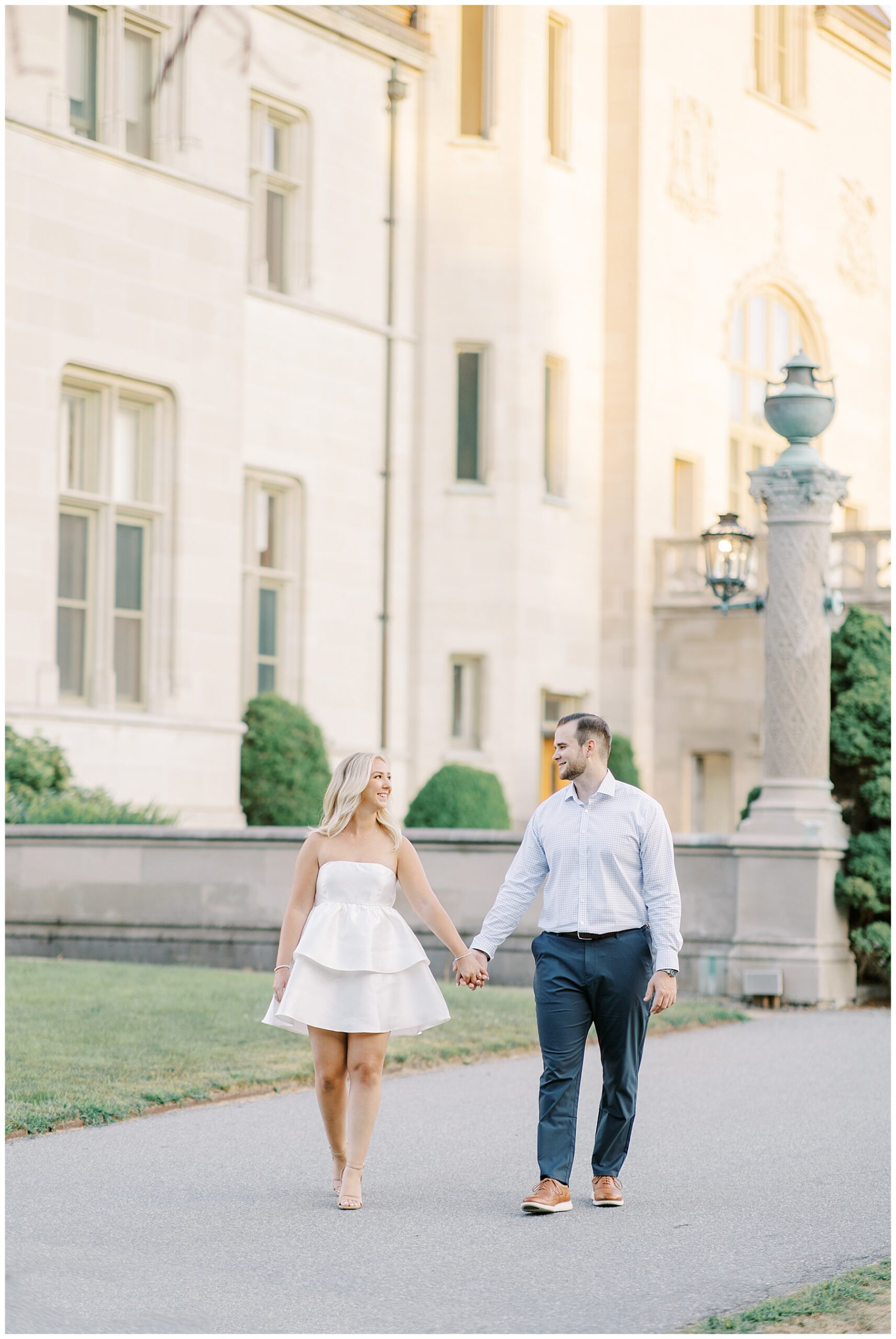 candid engagement portaits at Ochre Court 