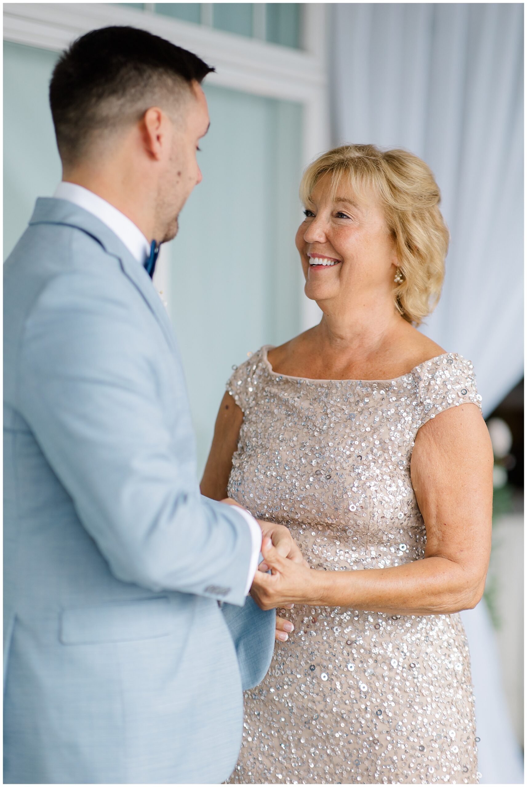 mother-son portaits from Luxury Cape Cod Wedding 