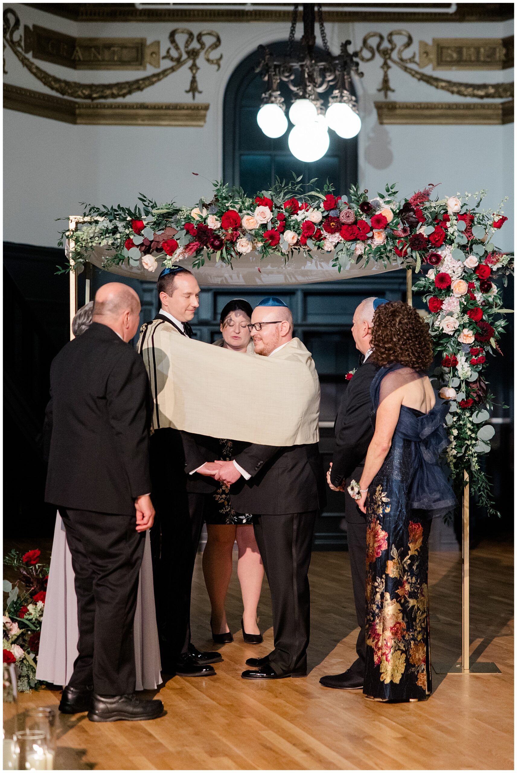 Jewish wedding ceremony in Boston
