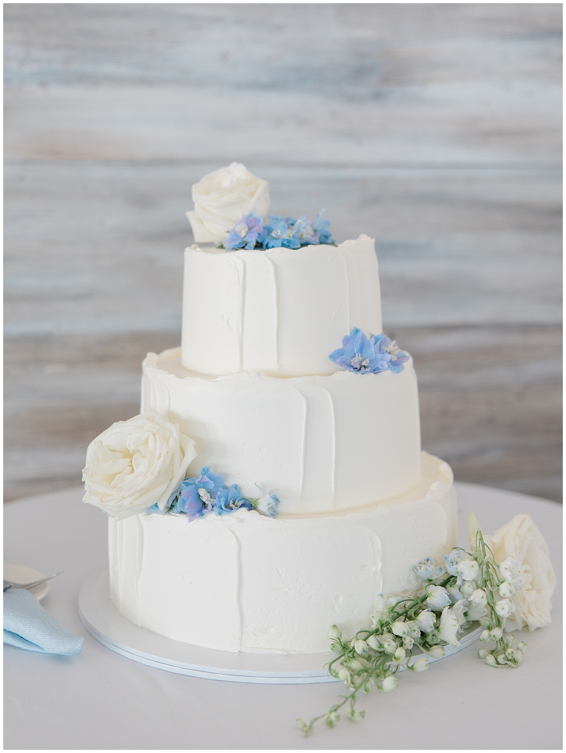 wedding cake from Newport Beach House Wedding