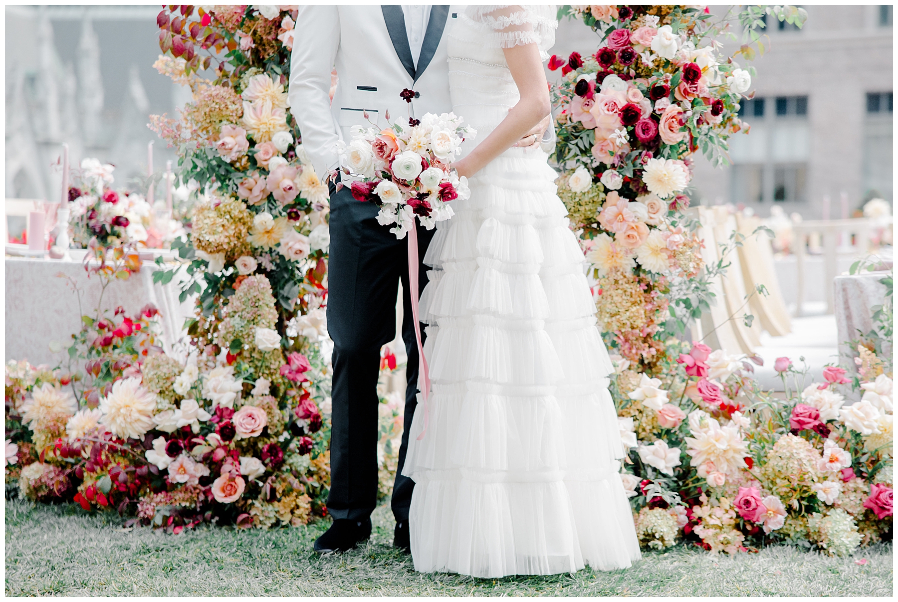 wedding florals from 620 Loft and Garden Wedding in New York City