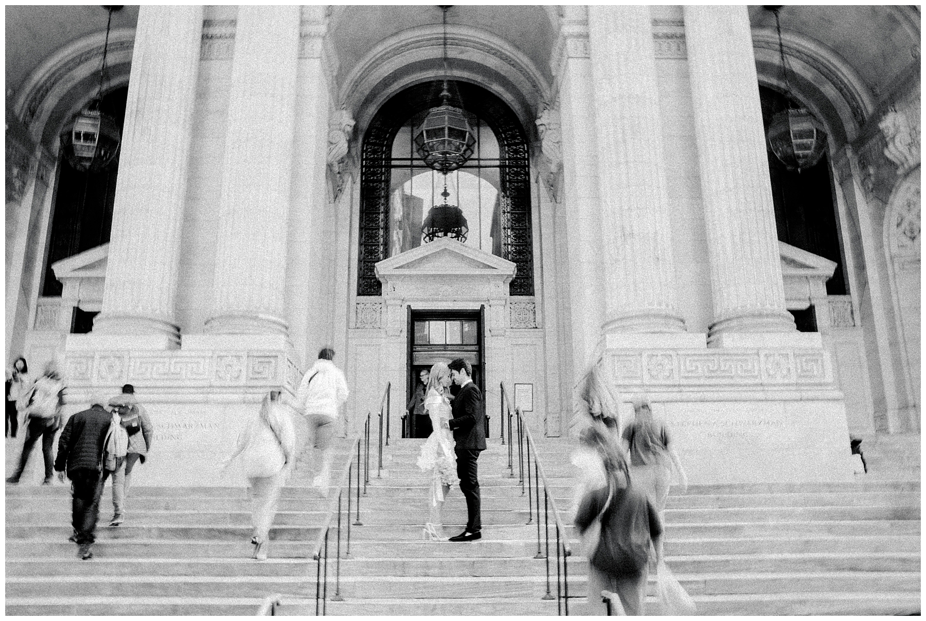 New York Elopement at New York Public Library 