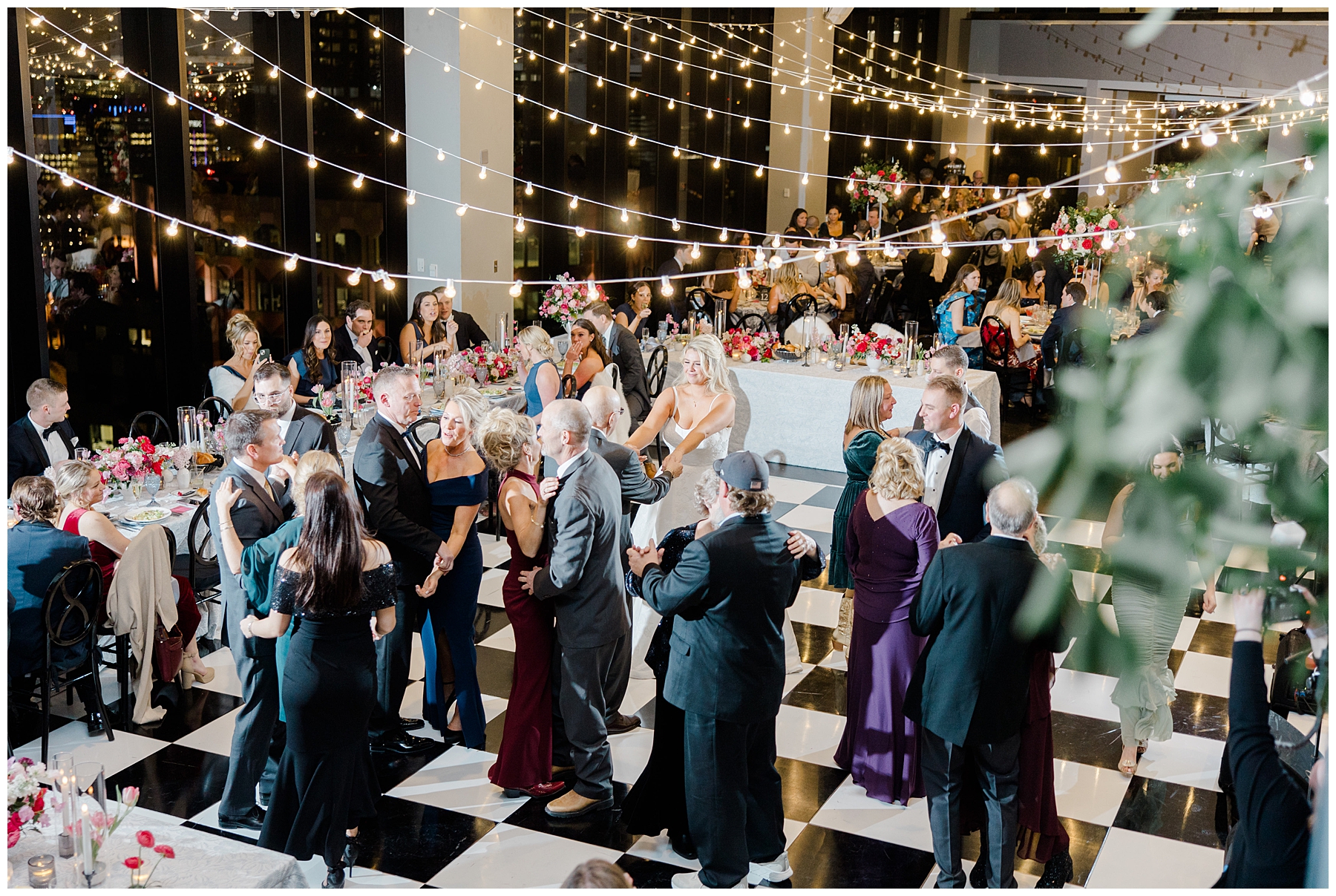 candid moments from elegant State room wedding reception 