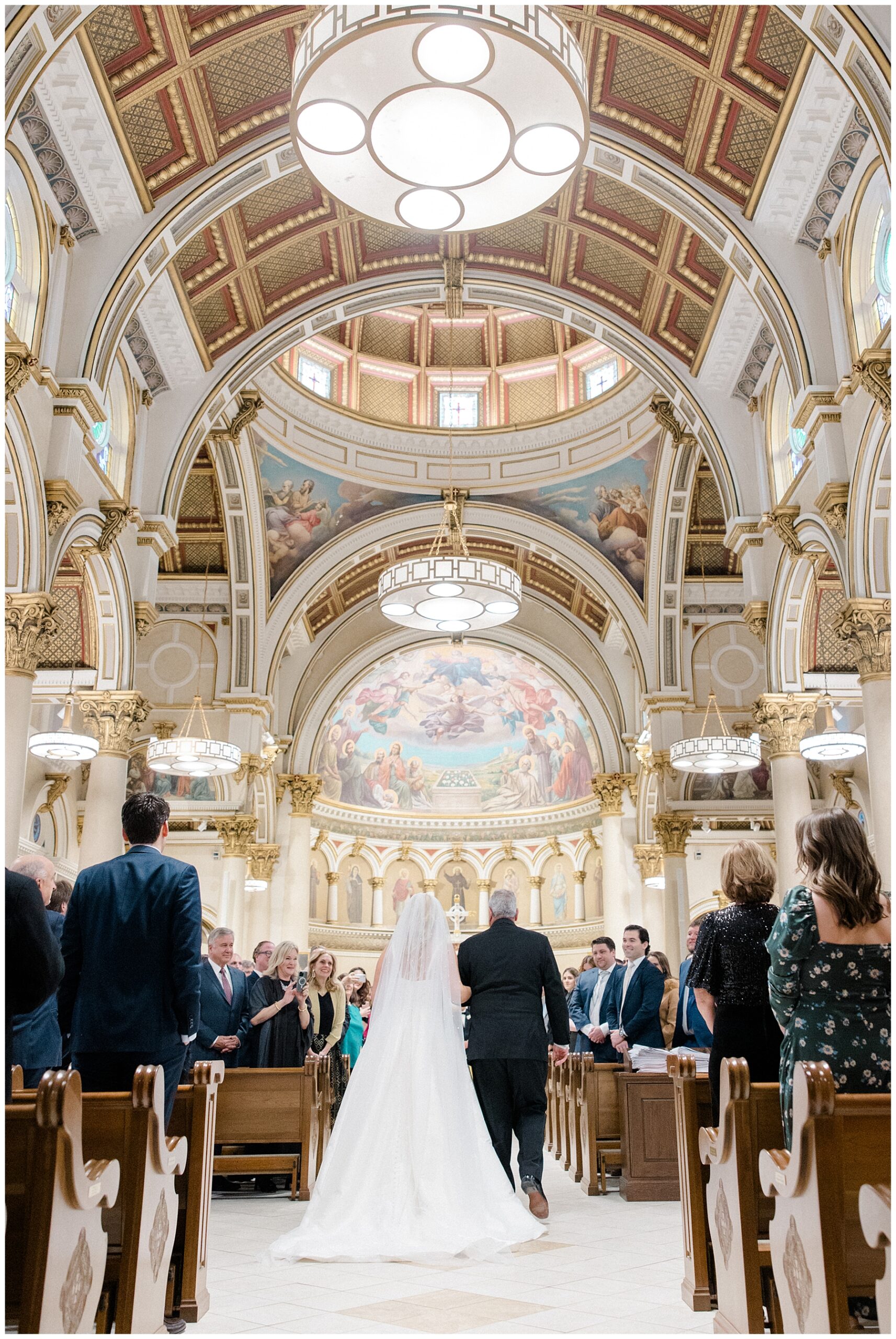 historic church wedding ceremony 