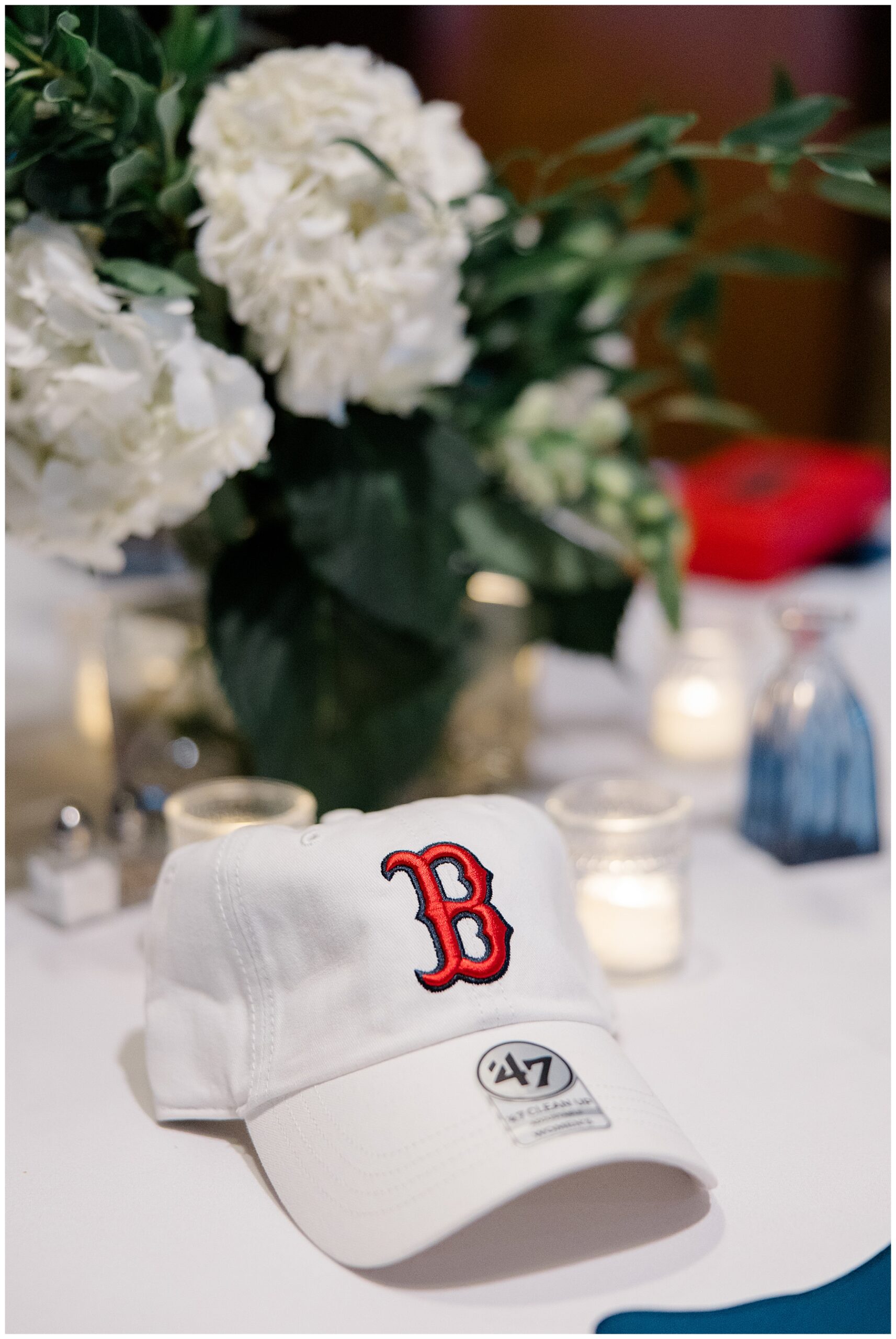 Boston Red Sox details from rehearsal dinner 
