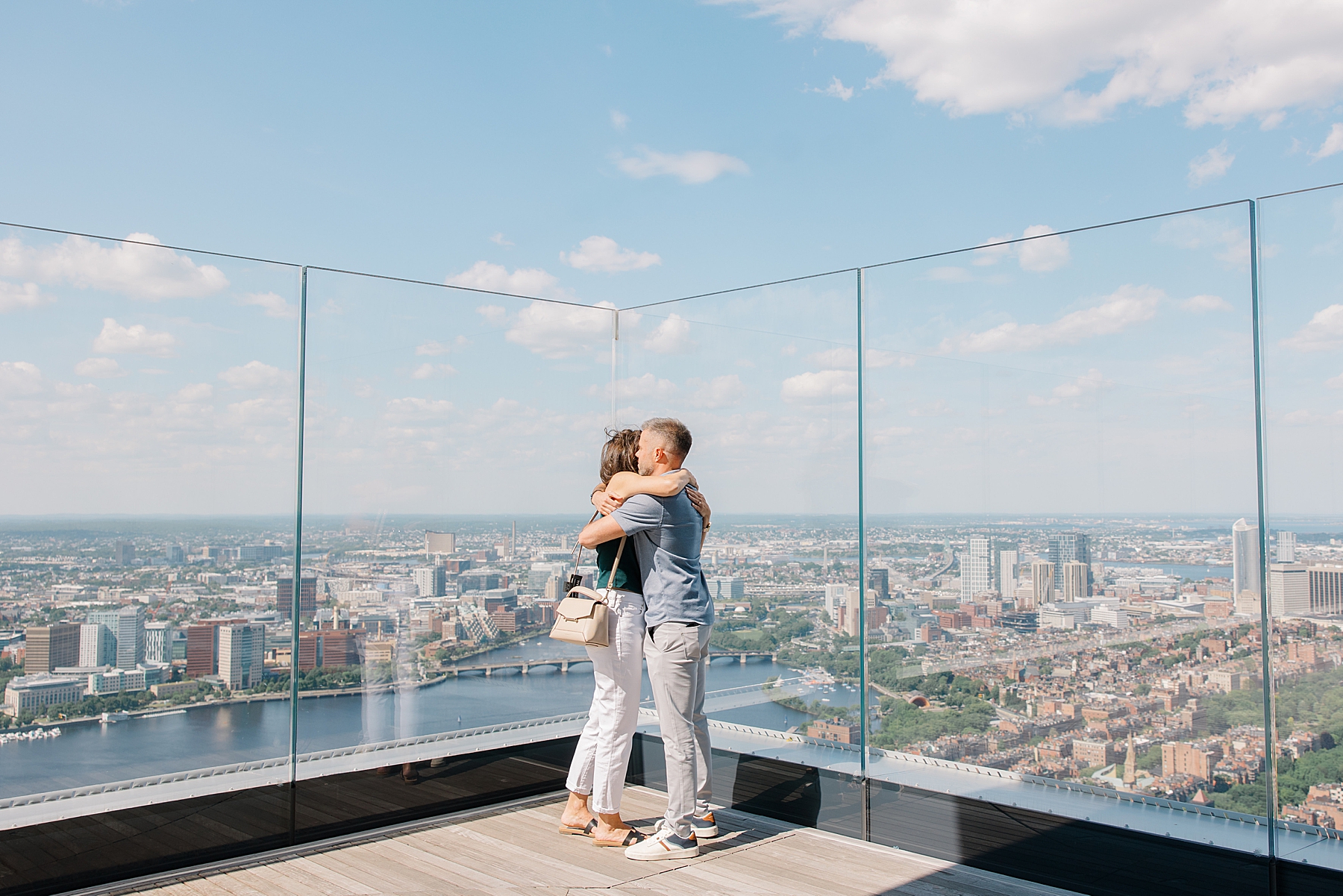 Epic Rooftop Proposal in Boston