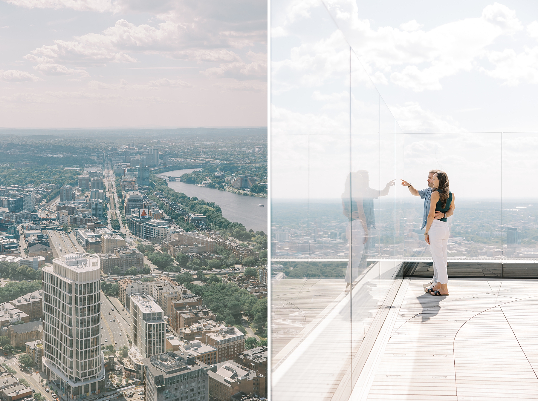 Epic Rooftop Proposal in Boston