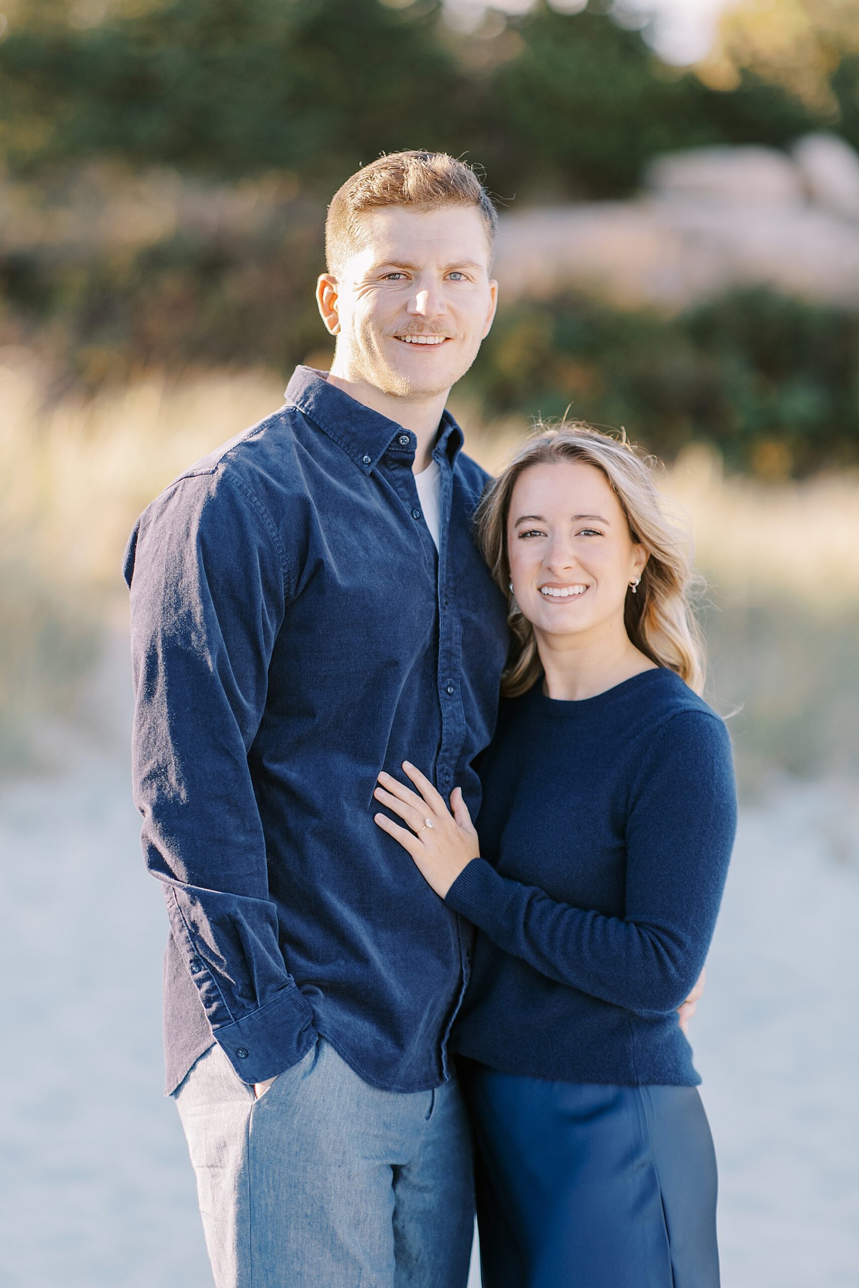 Gloucester, MA Engagement at the beach