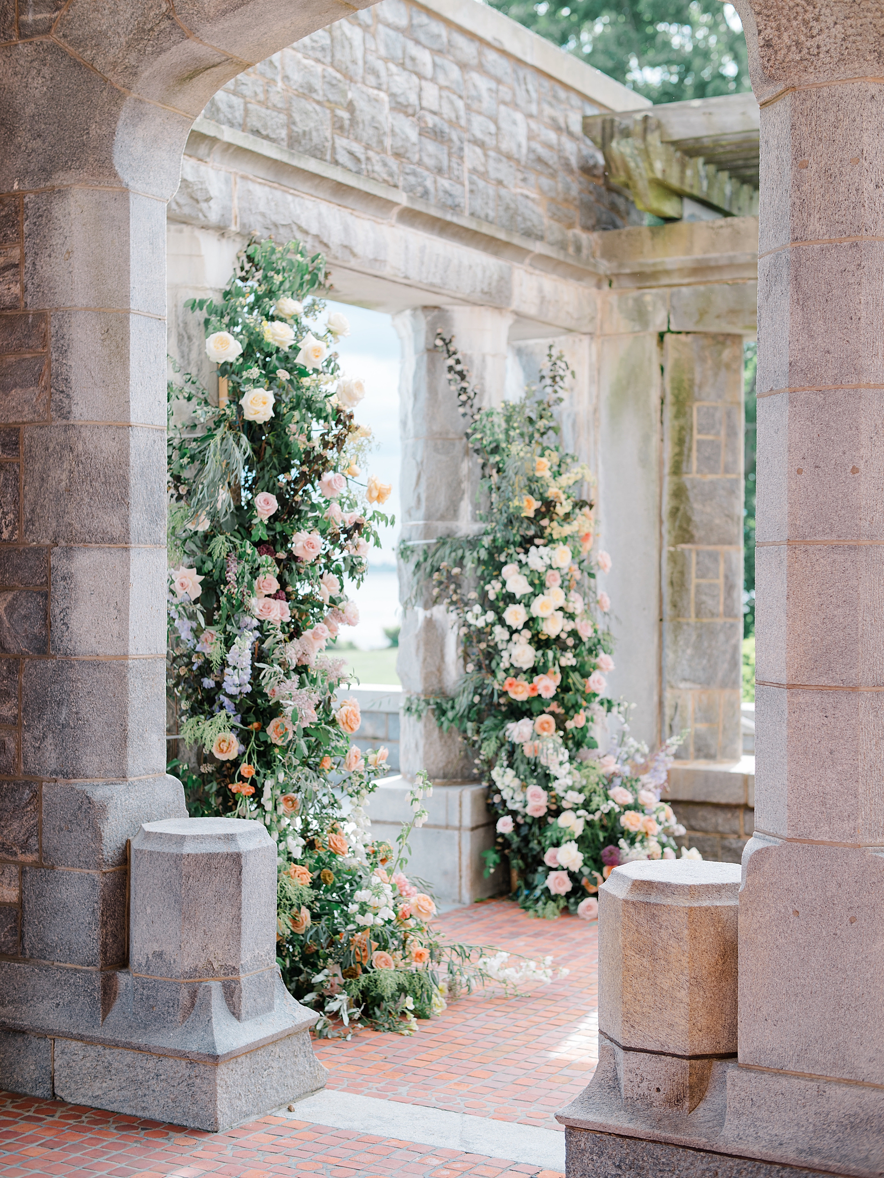 soft wedding florals 