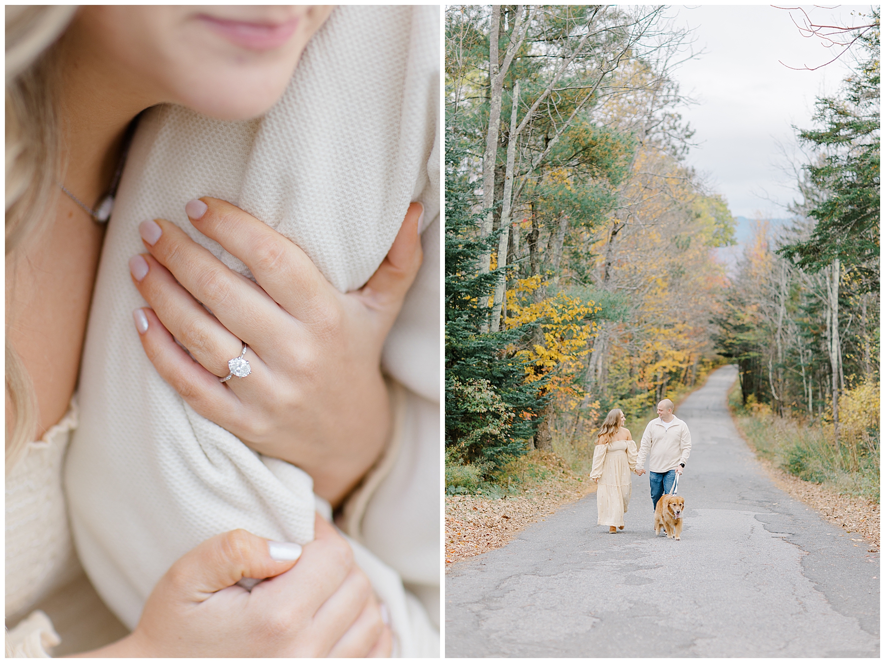 Engagement photos in New Hampshire 