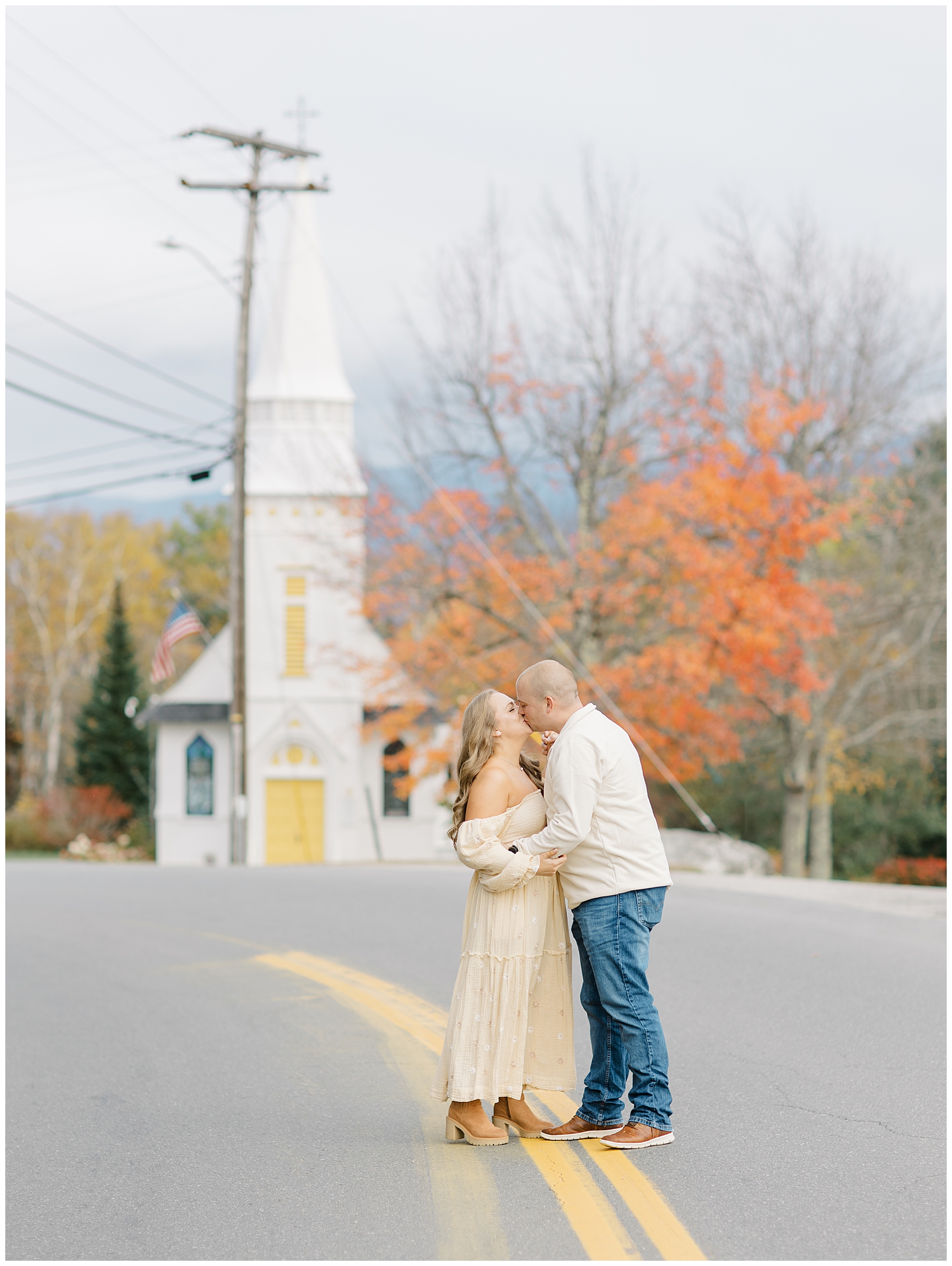 New Hampshire fall engagement