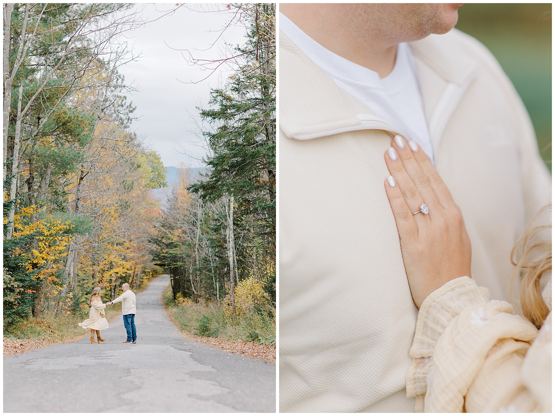 New Hampshire Mountain Engagement Session 