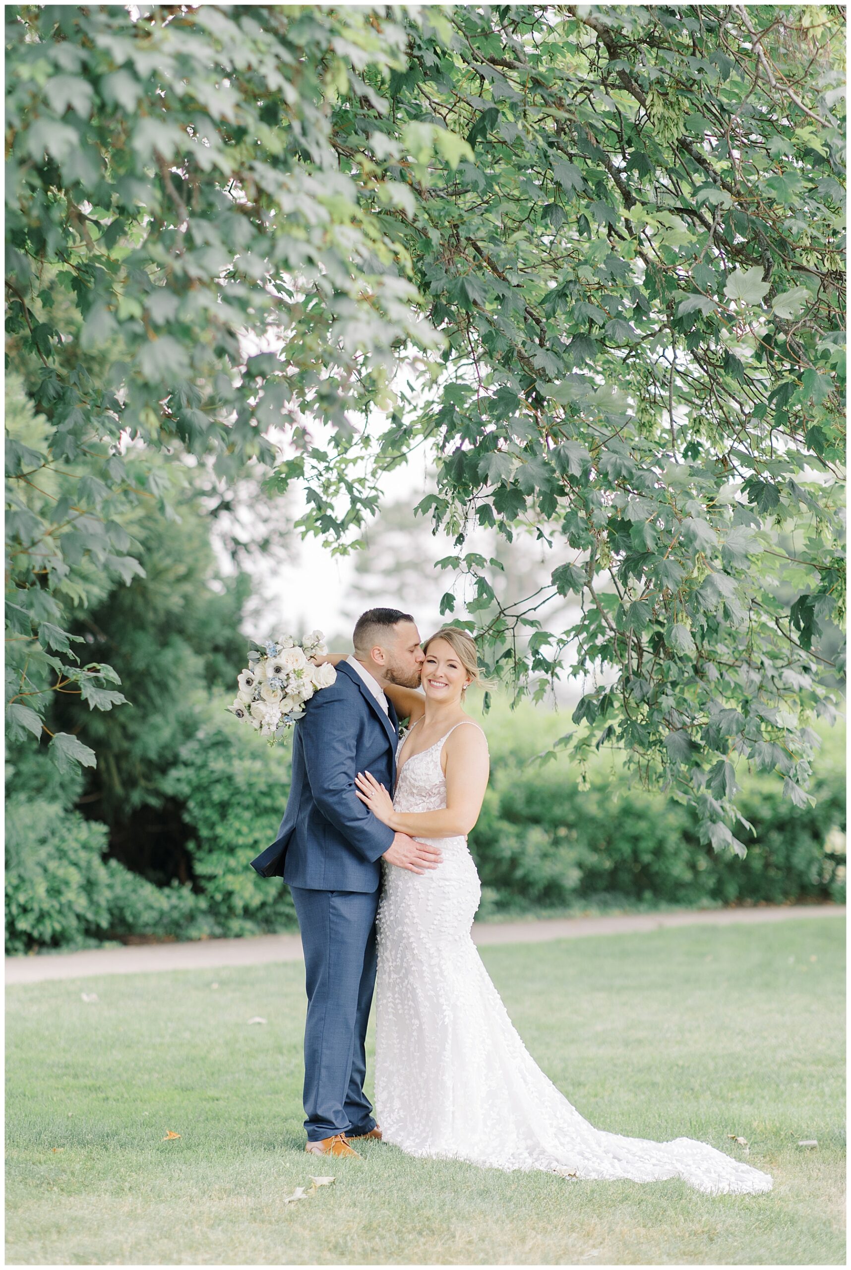 romantic wedding photos from Bristol Harbor Inn Coastal Wedding